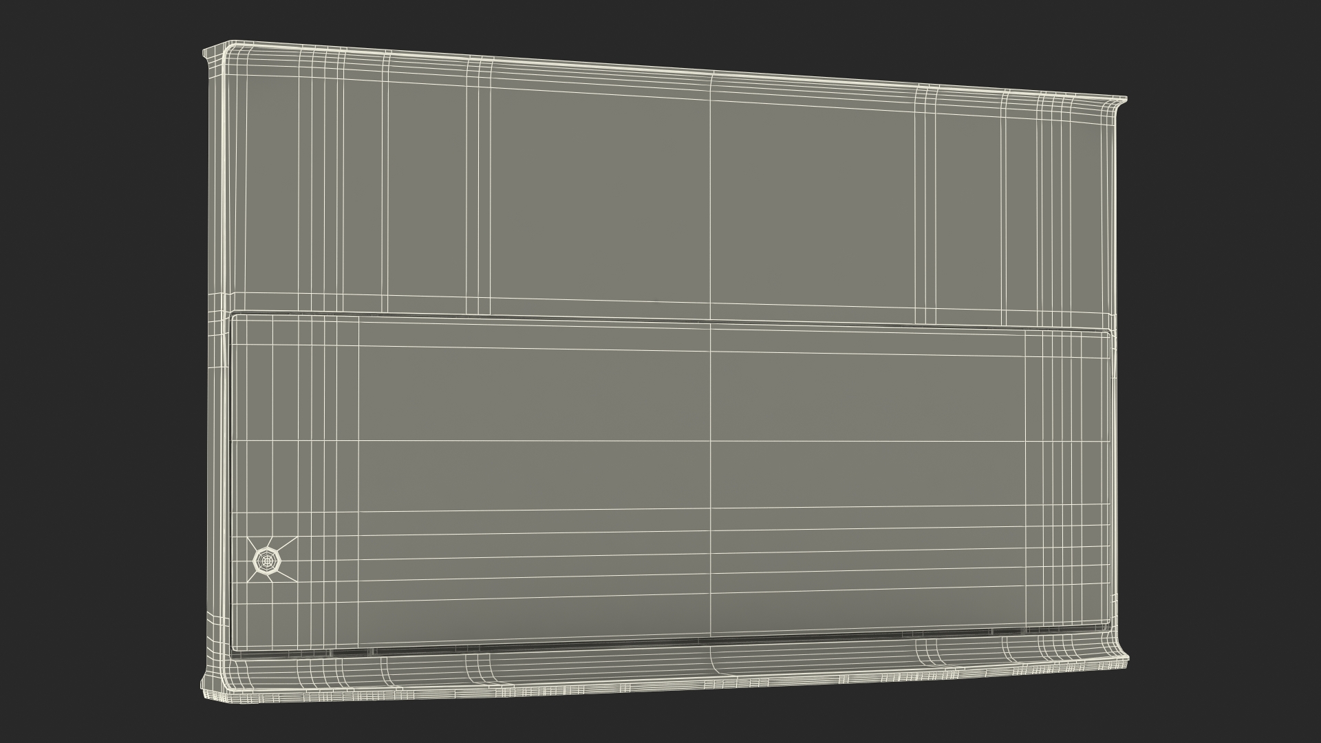 3D Samsung 55 Inch QLED The Serif TV model