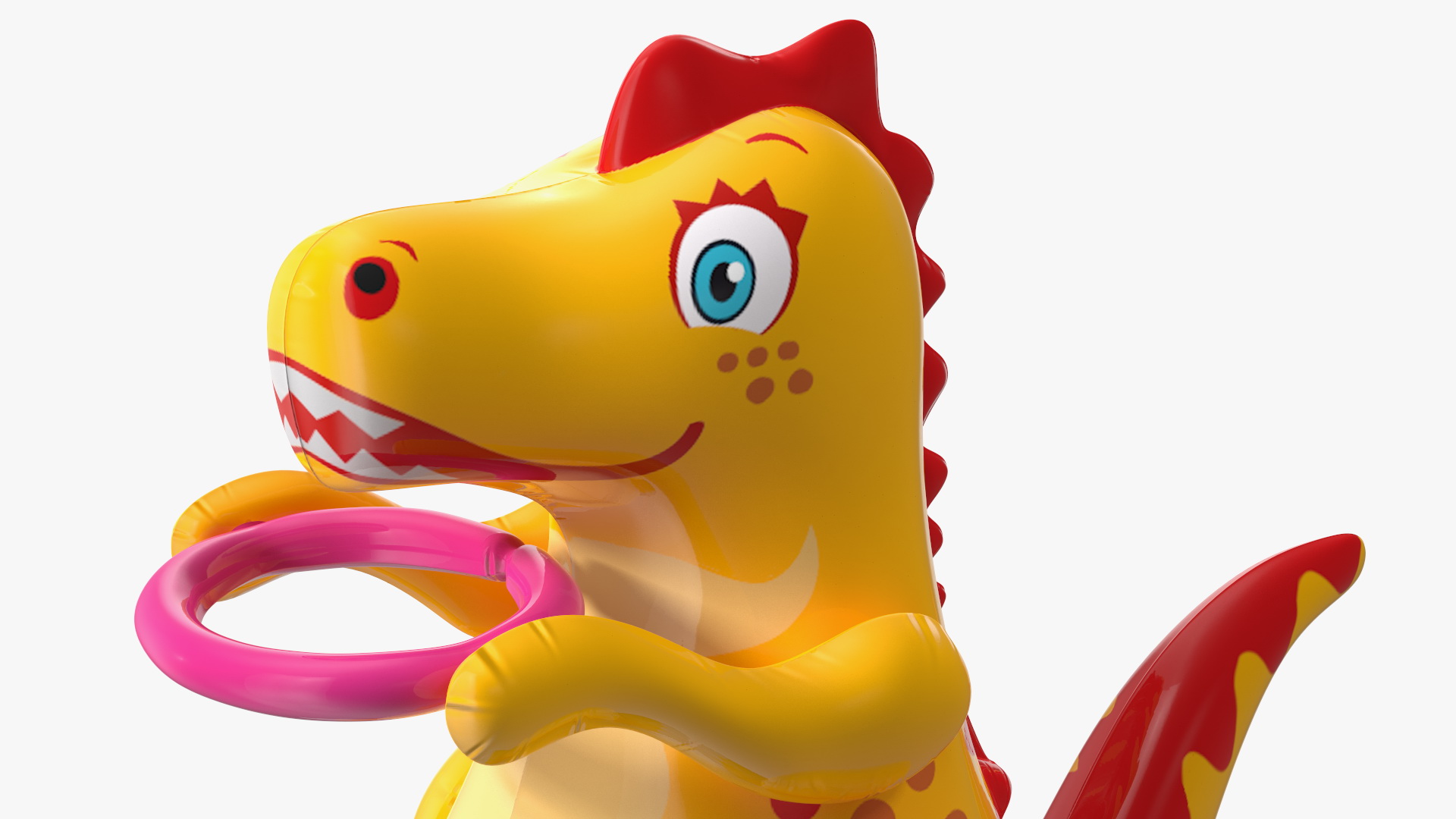 3D Dinosaur Inflatable Toy model