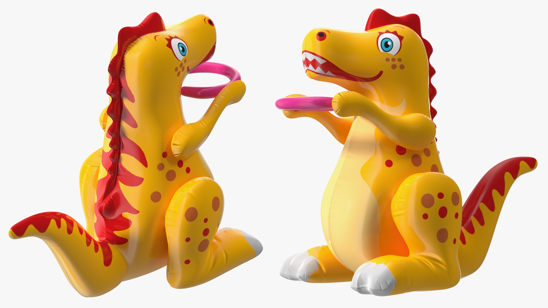 3D Dinosaur Inflatable Toy model