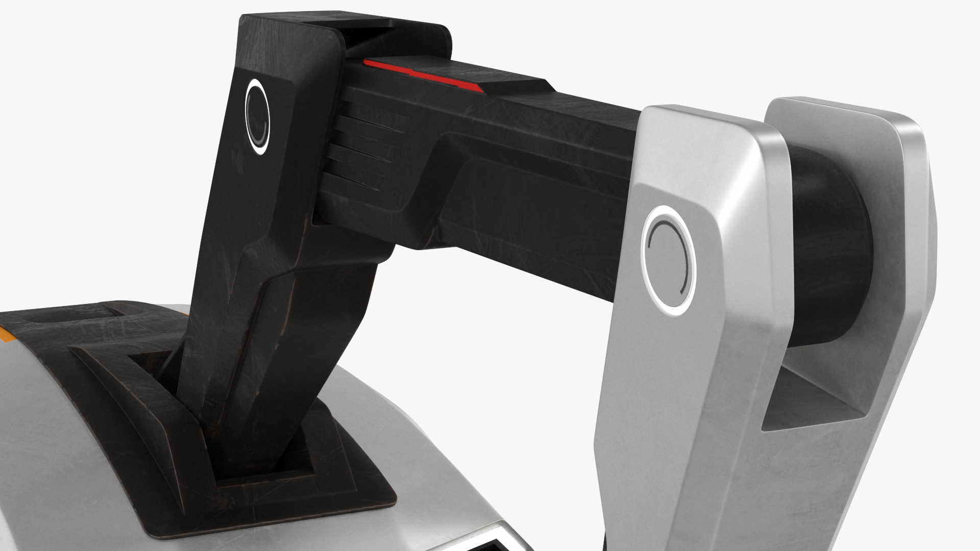 Excavator Futuristic Concept Old 3D