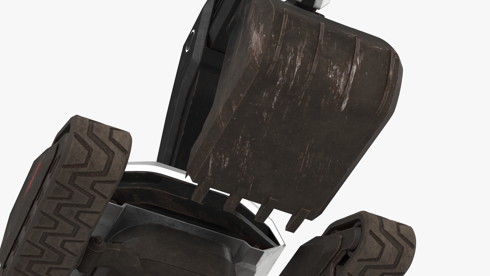 Excavator Futuristic Concept Old 3D