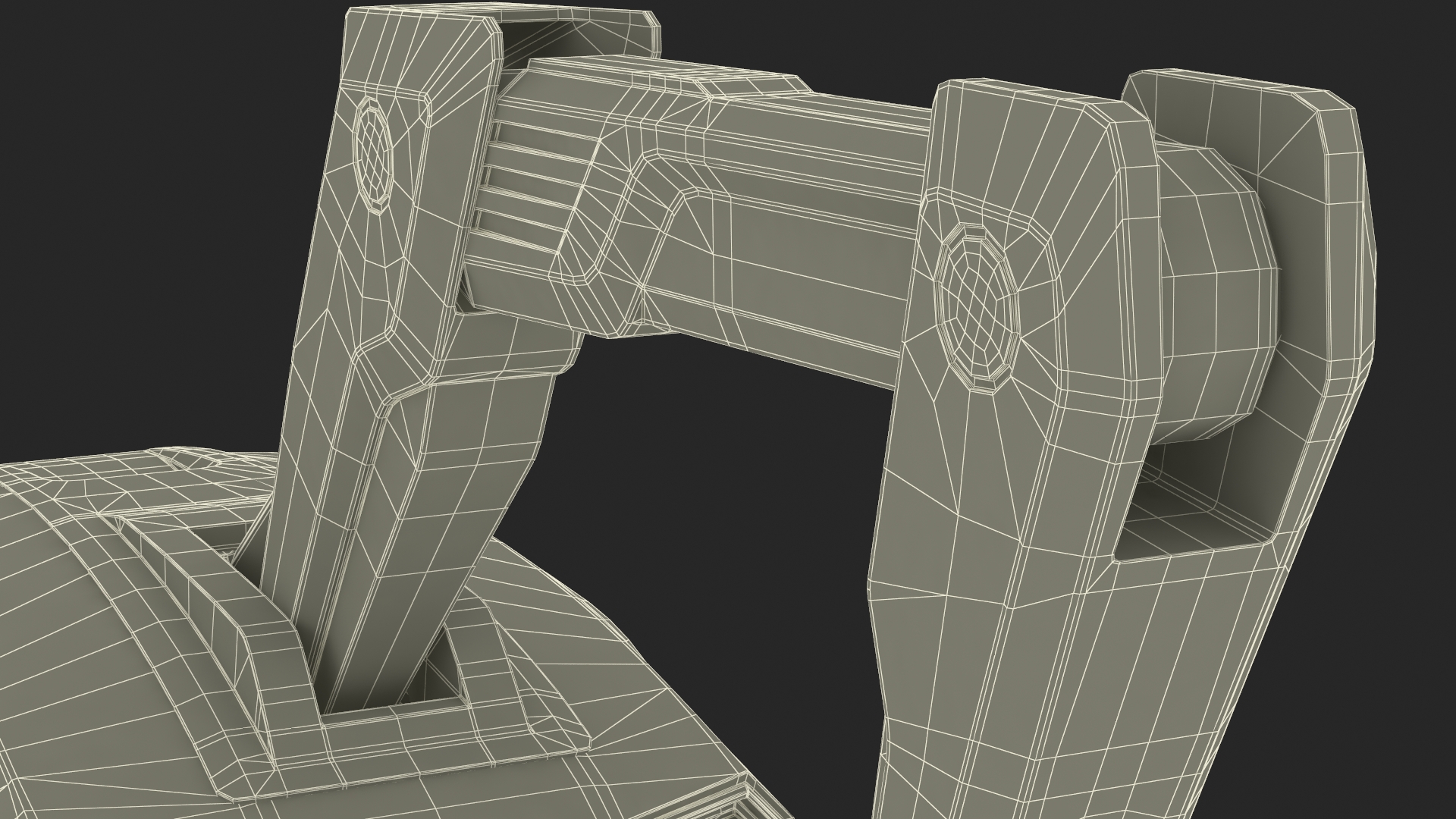 3D SciFi Excavator New Rigged