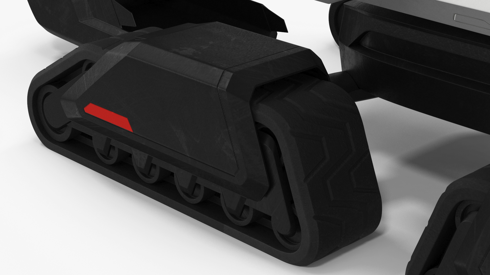 3D SciFi Excavator New Rigged