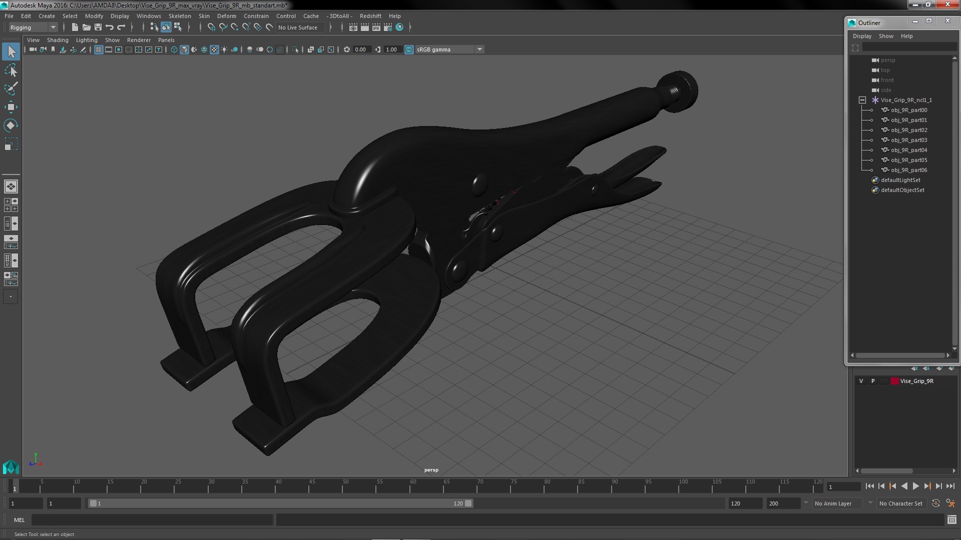 Vise Grip 9R 3D