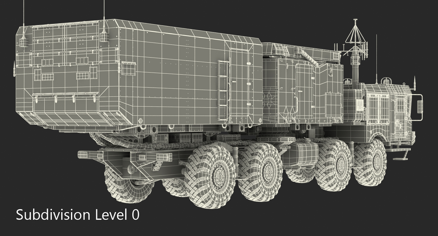 3D Multi Functional Radar 92n2e for S 400 model
