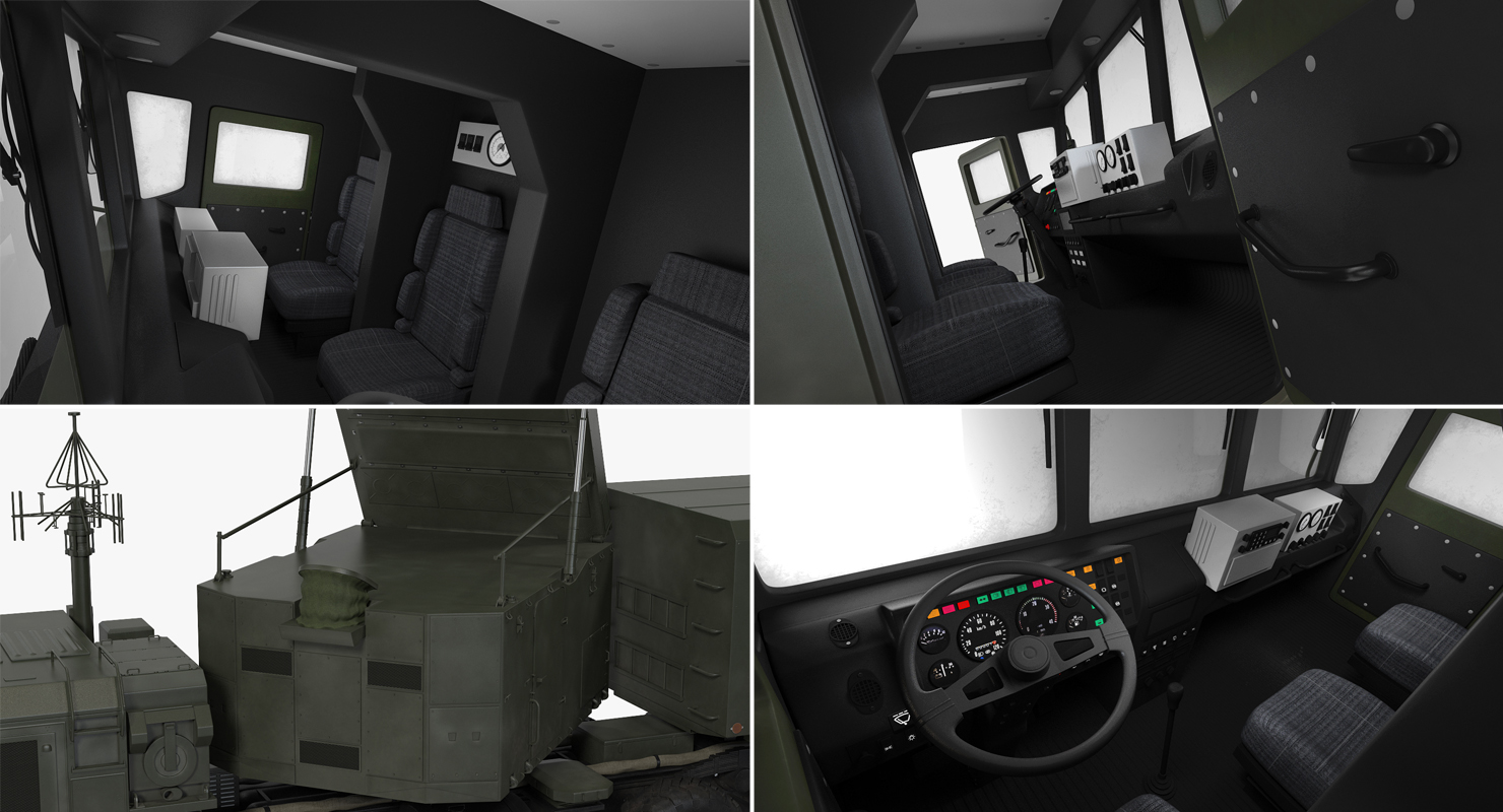3D Multi Functional Radar 92n2e for S 400 model