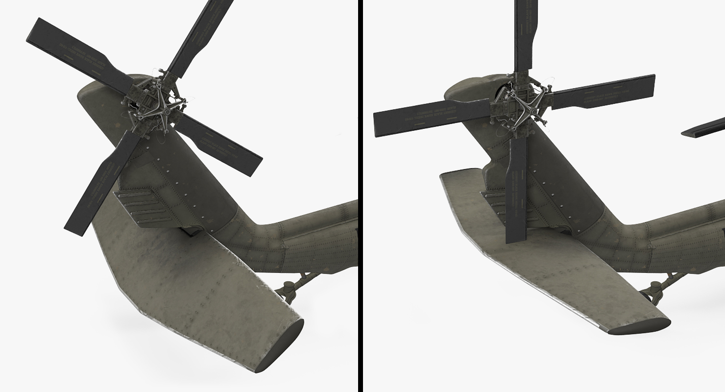 3D Sikorsky UH 60 Black Hawk US Military Utility Helicopter