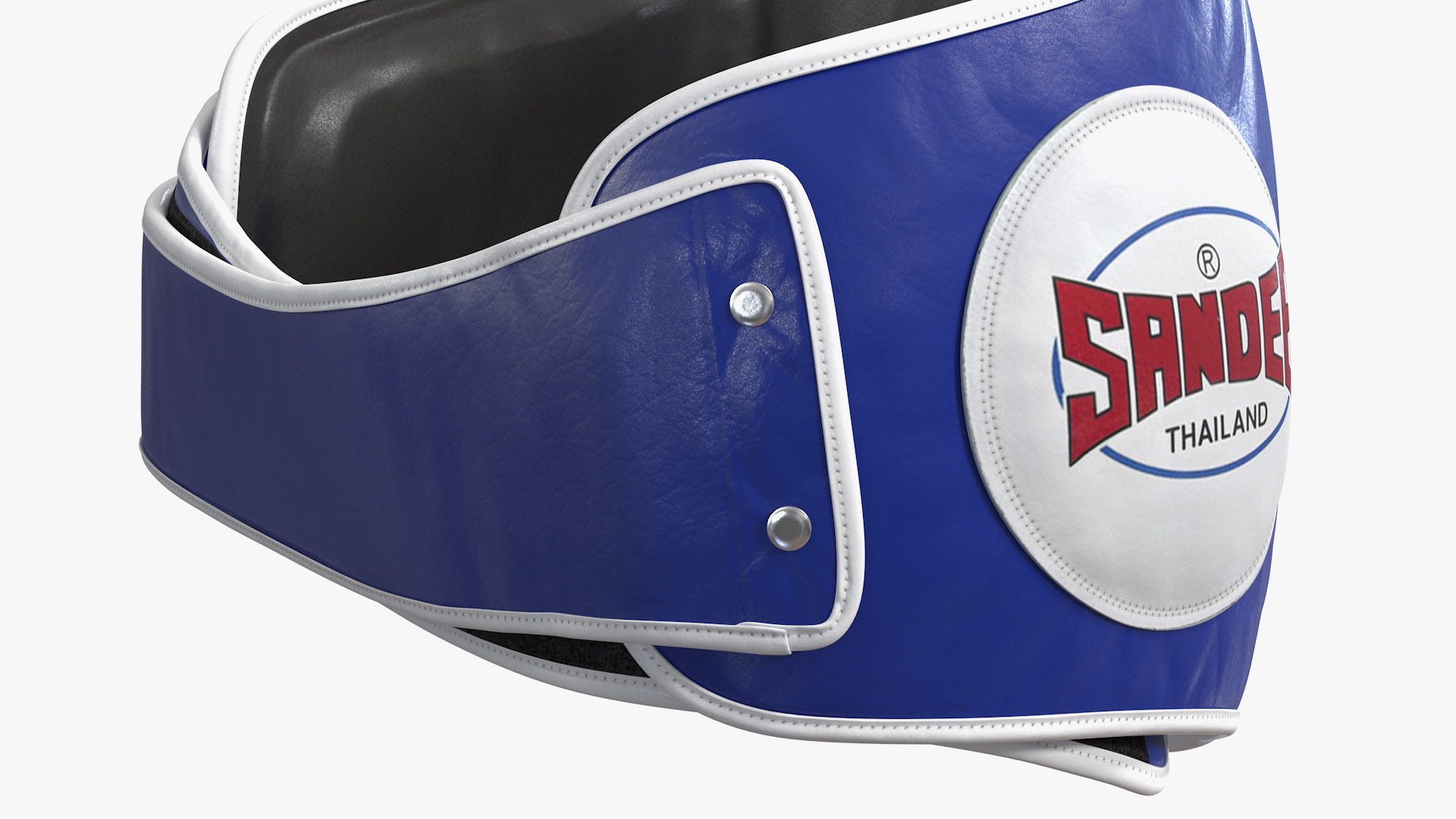Sandee Velcro Belly Pad Maneken White Blue 3D