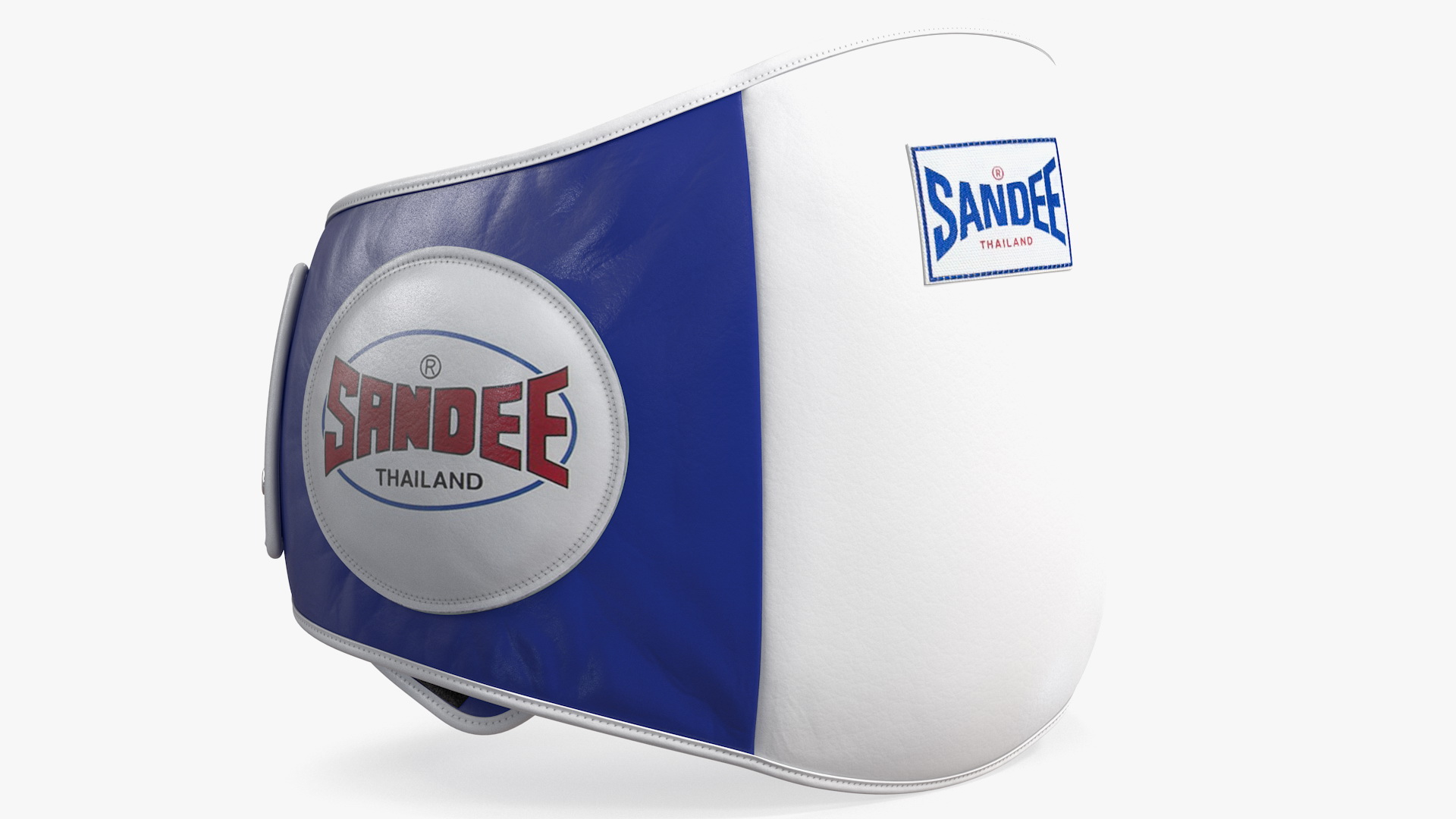 Sandee Velcro Belly Pad Maneken White Blue 3D
