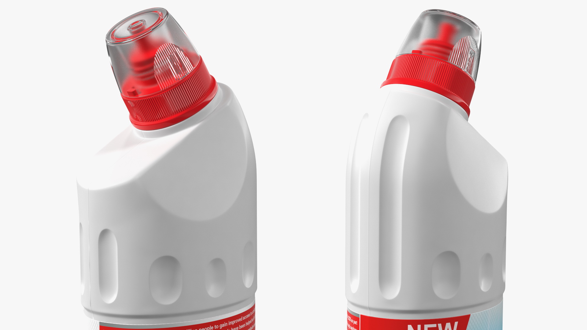 Domestos Toilet Cleaner Bleach Ultra White 3D