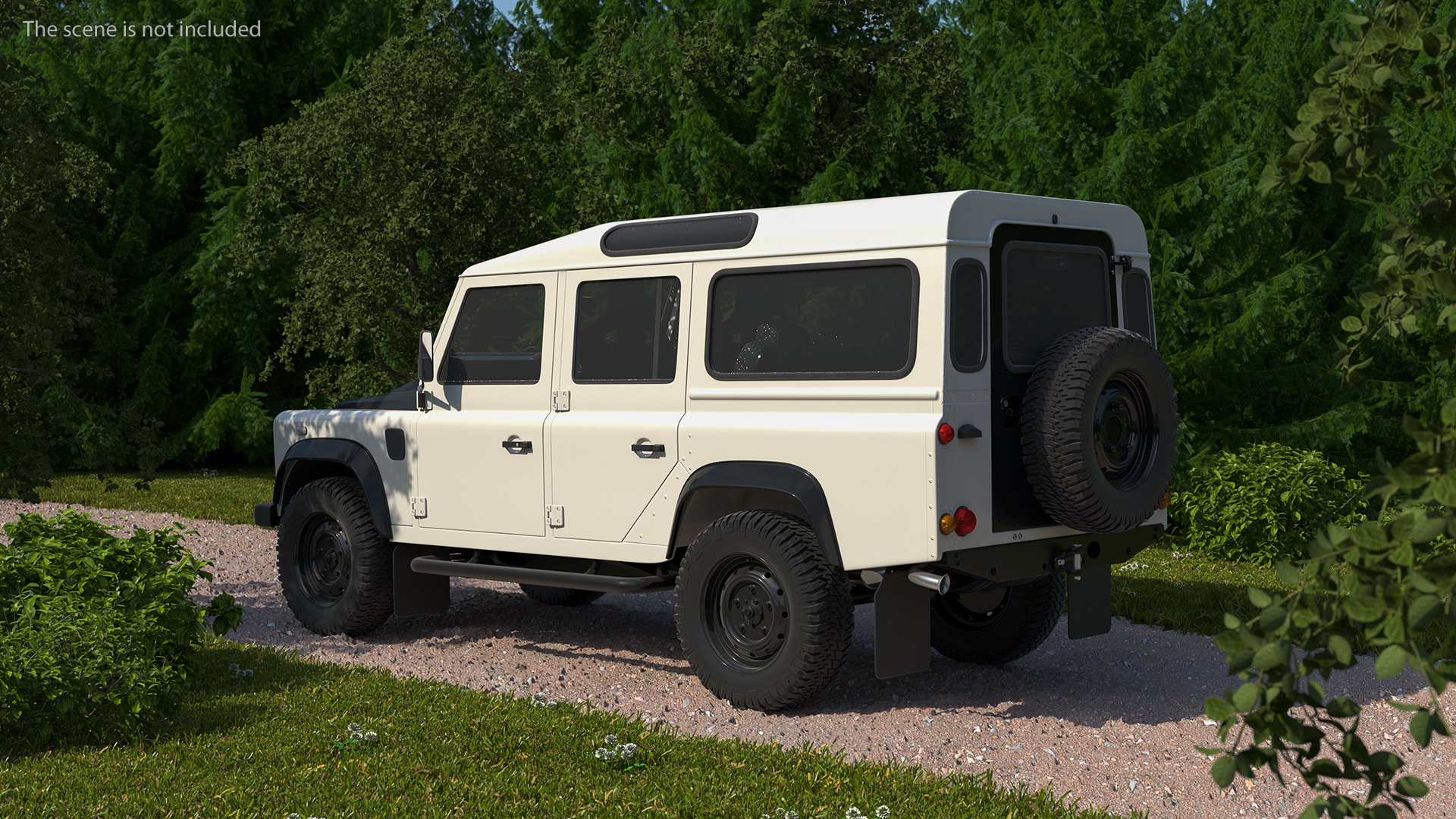 Off Road Car Rigged 3D model