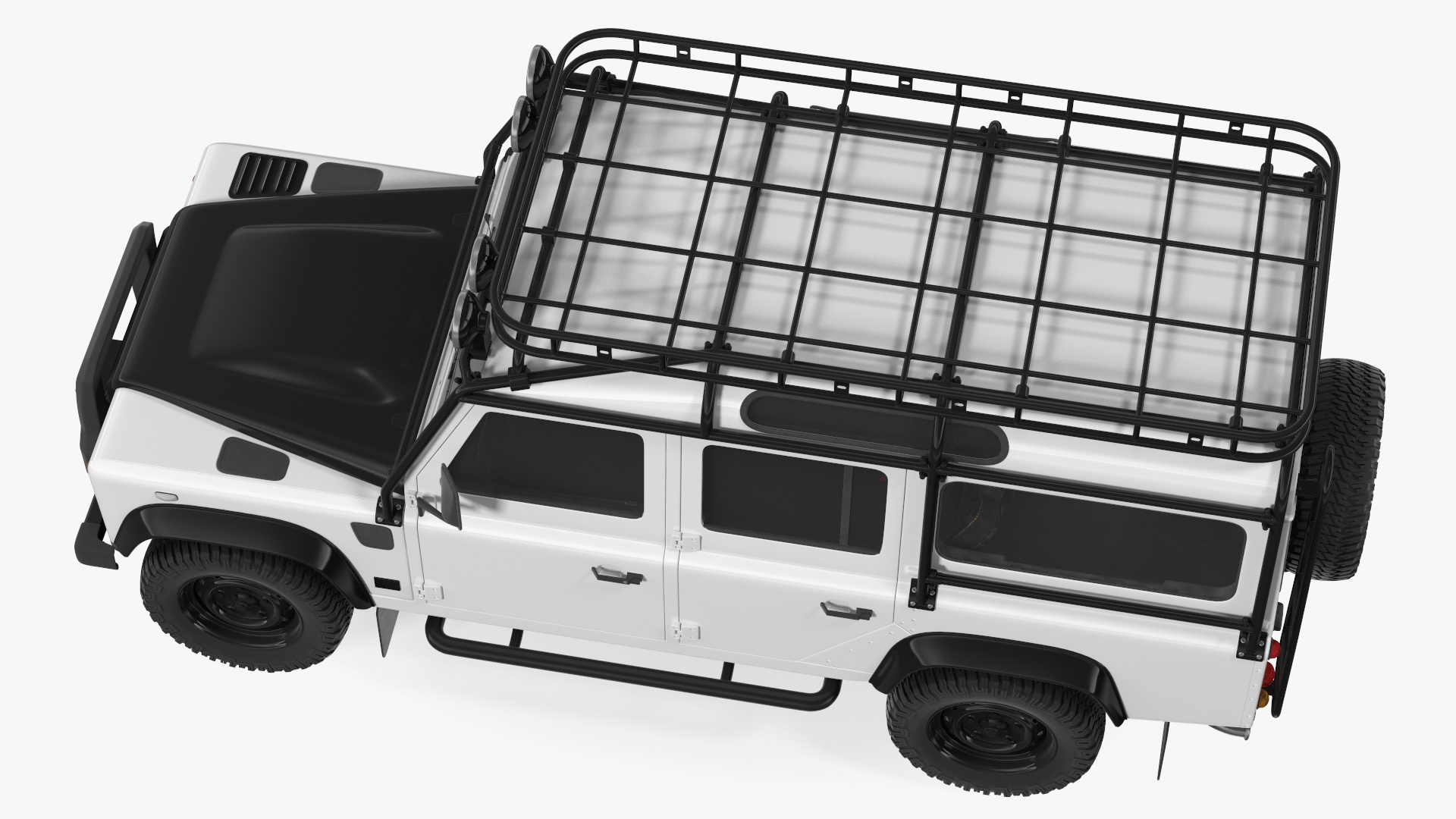 Off Road Car Rigged 3D model