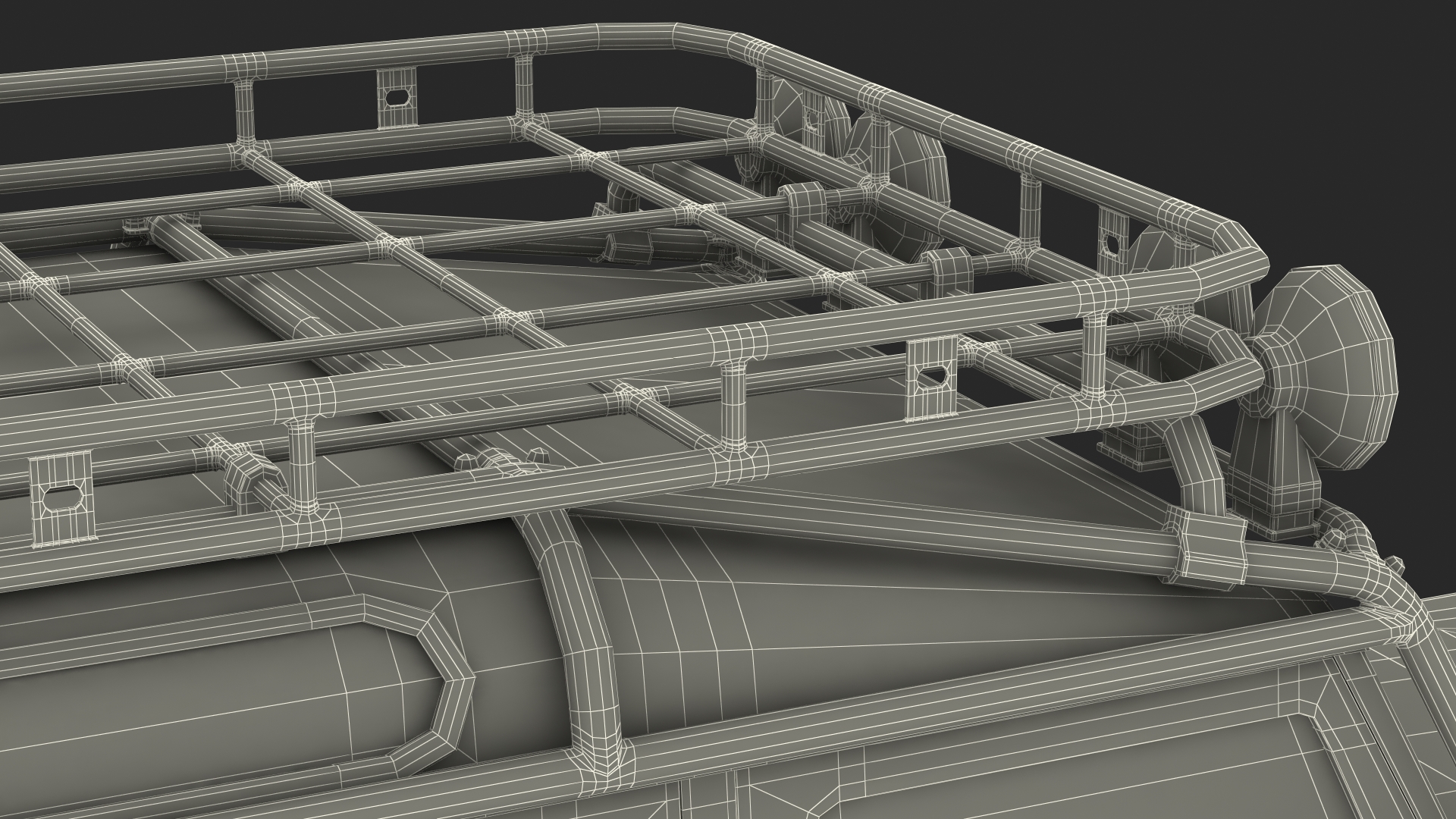 Off Road Car Rigged 3D model