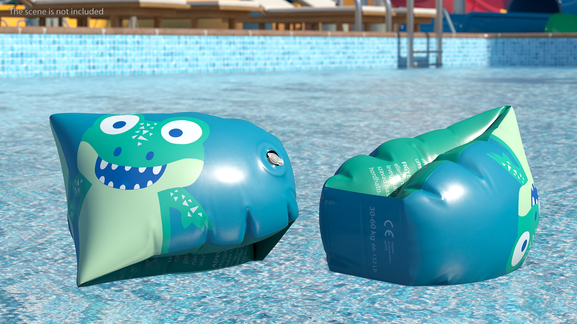 Kids Inflatable Armbands 3D model