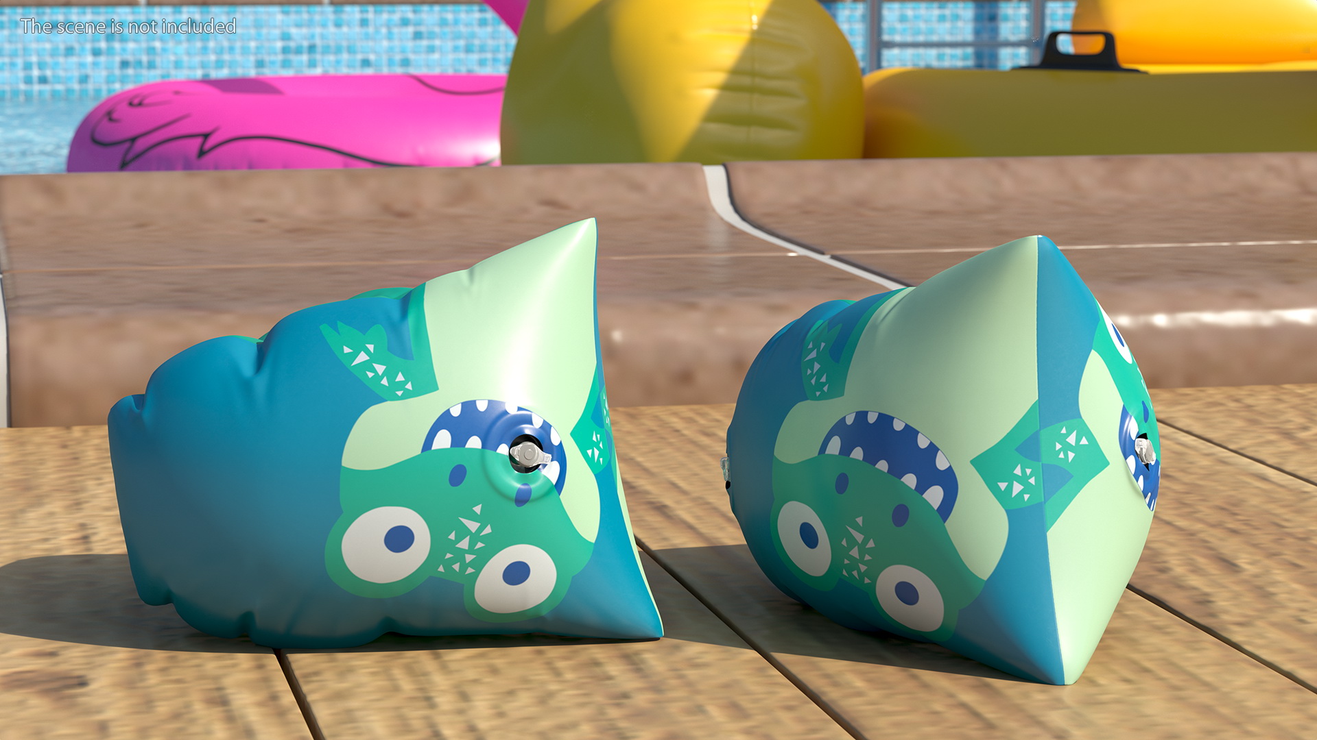 Kids Inflatable Armbands 3D model