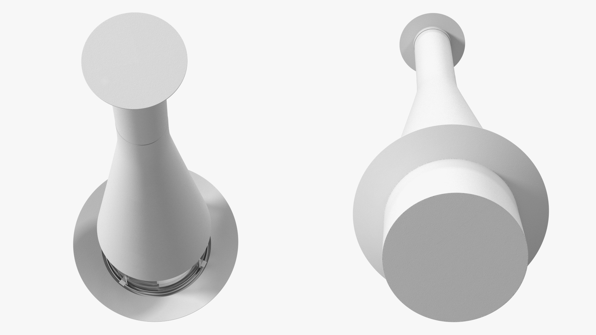3D Modern Firaeplace Focus Creations Filiofocus Central White model
