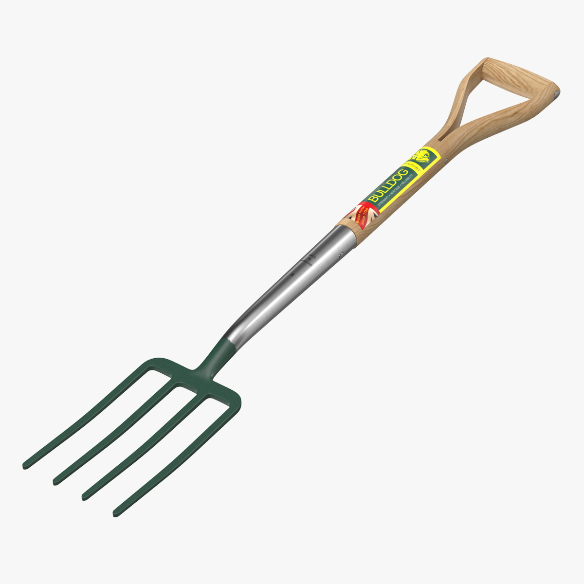 Border Fork 3D Model, view 3