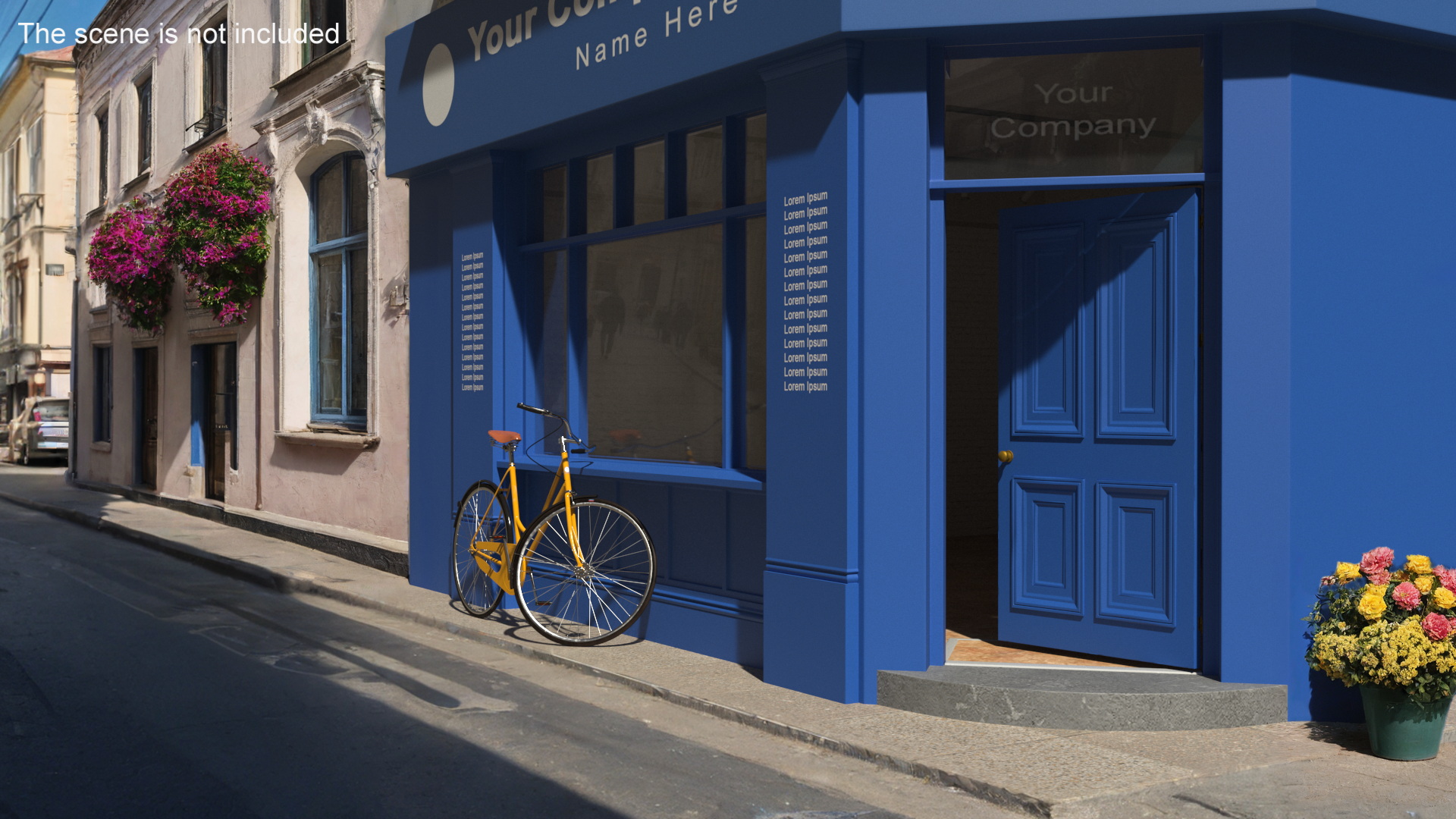 Ground Floor Corner Shop 3D model
