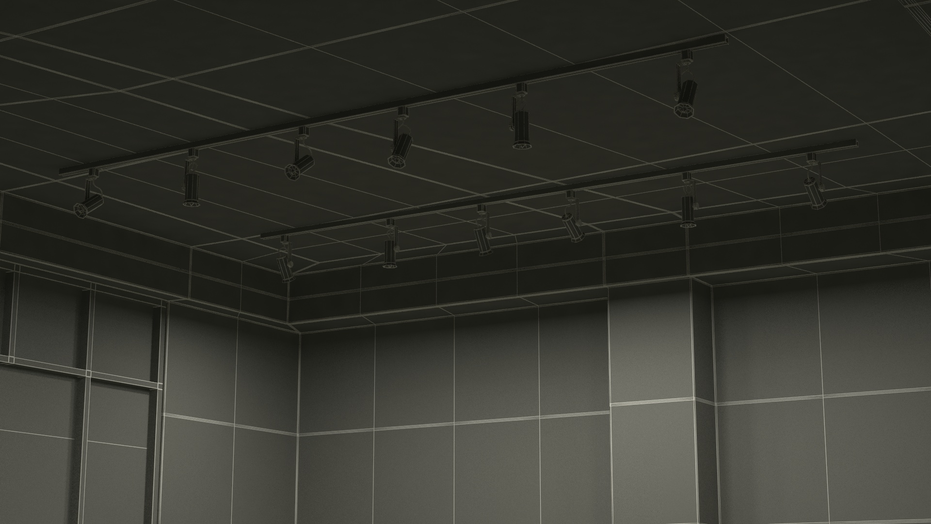 Ground Floor Corner Shop 3D model