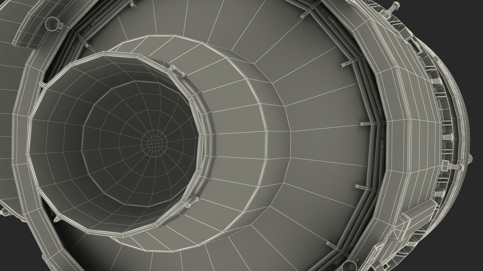 Proton M Rocket Stage 3 with Breeze-M 3D