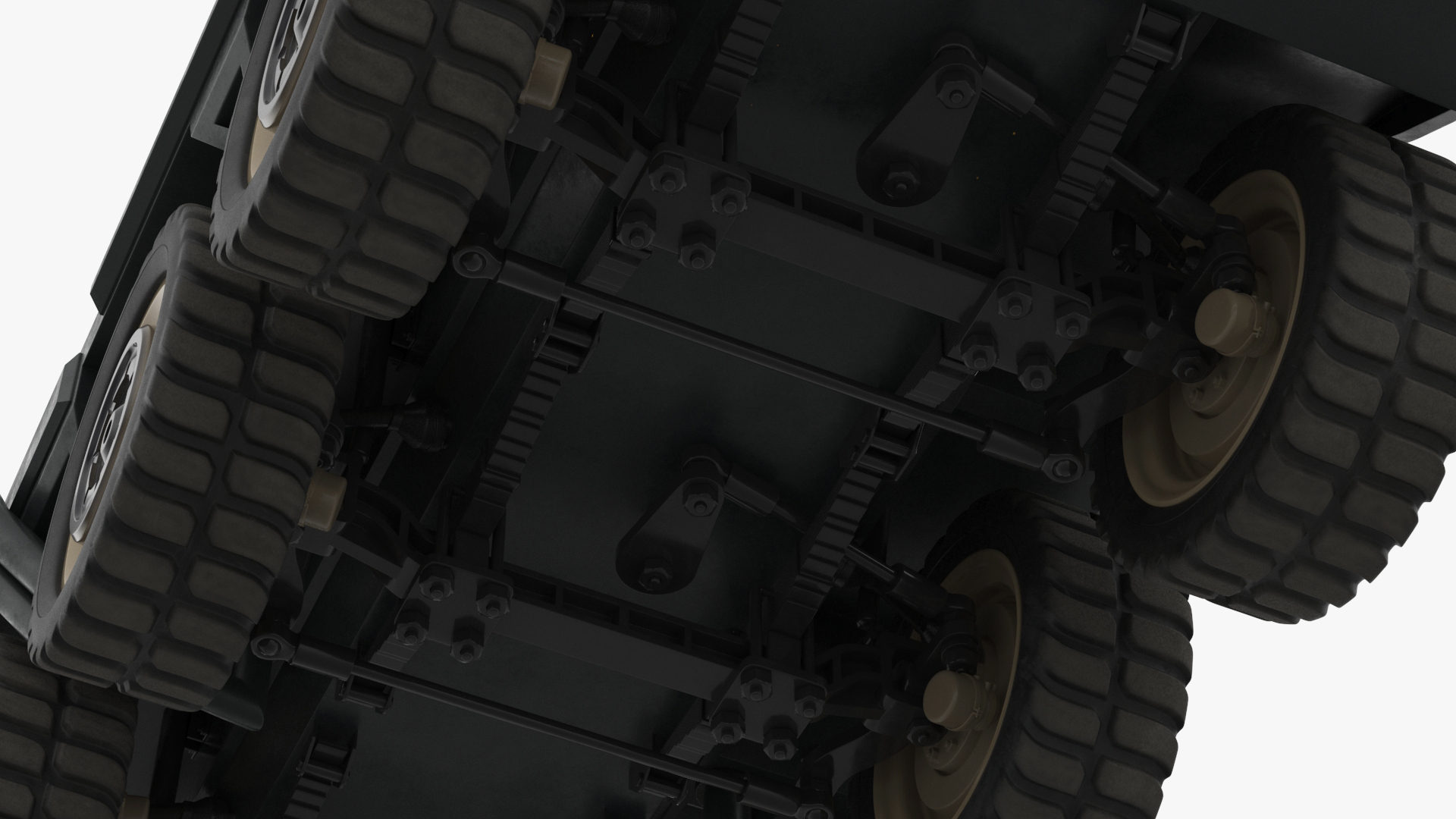 3D model Futuristic Military Truck
