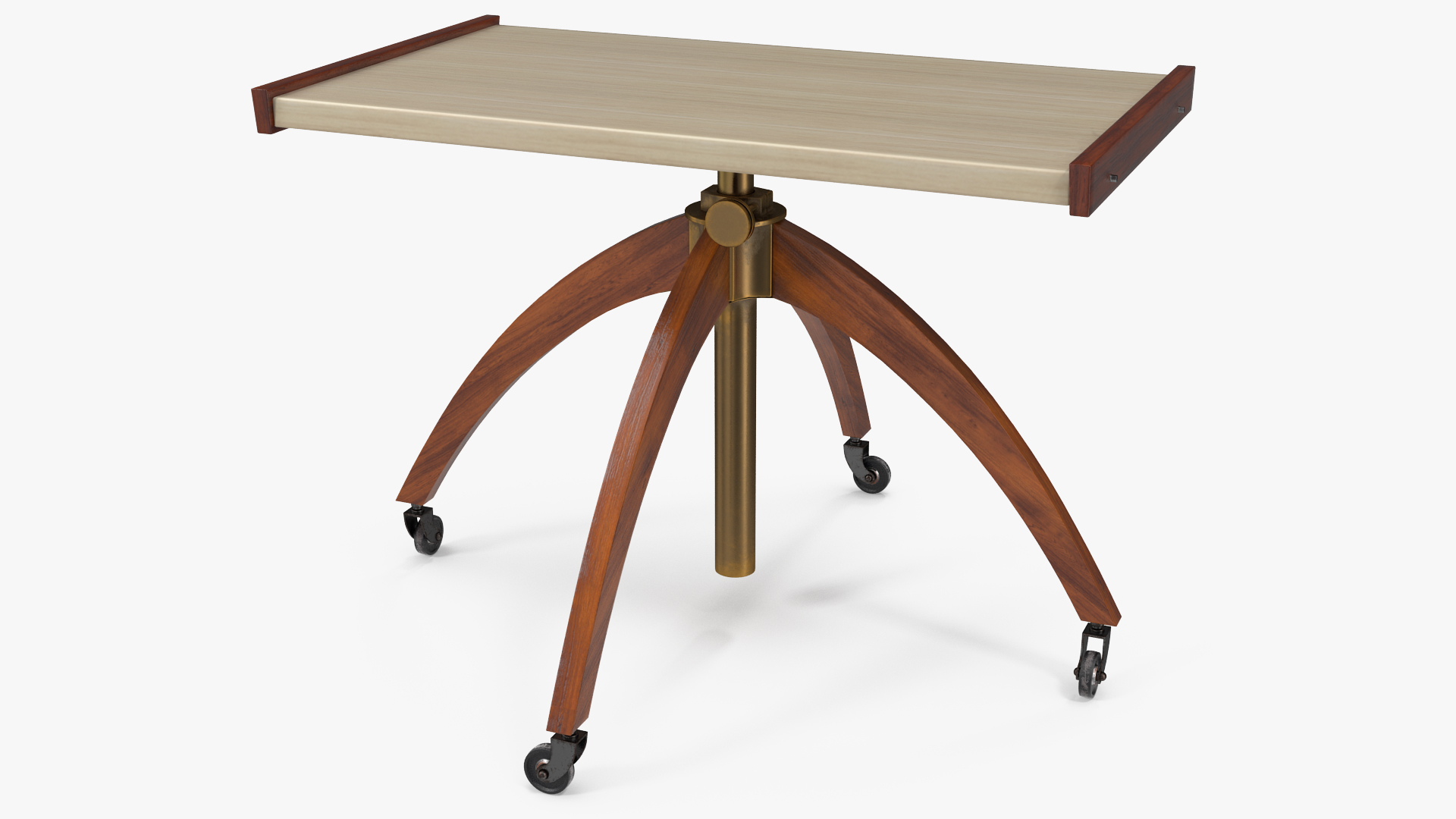Vintage Adjustable TV Stand 3D