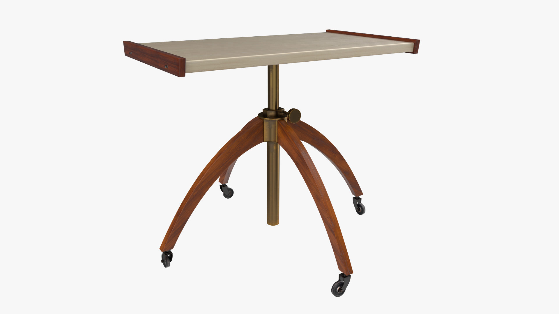 Vintage Adjustable TV Stand 3D