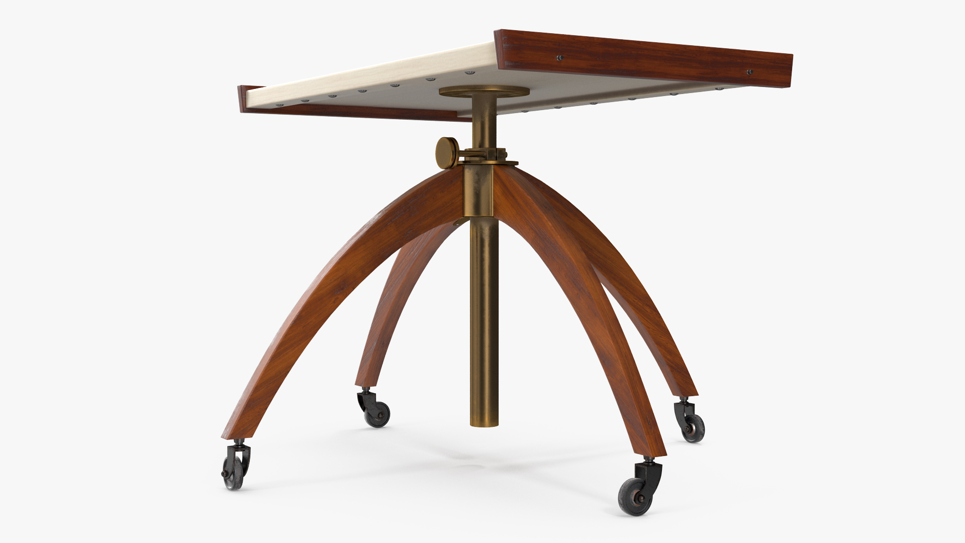 Vintage Adjustable TV Stand 3D