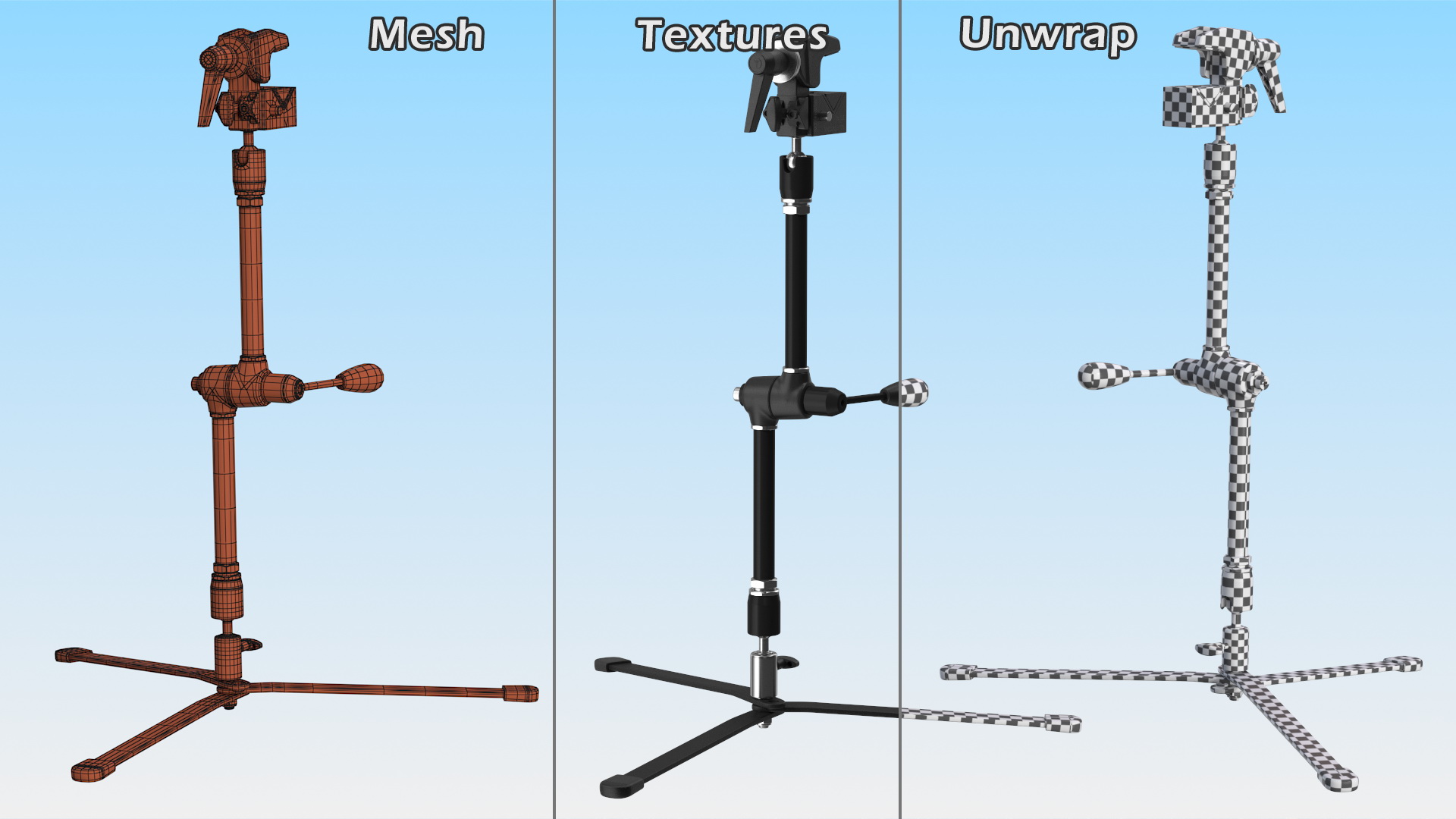 3D model Magic Arm Kit with Super Clamp
