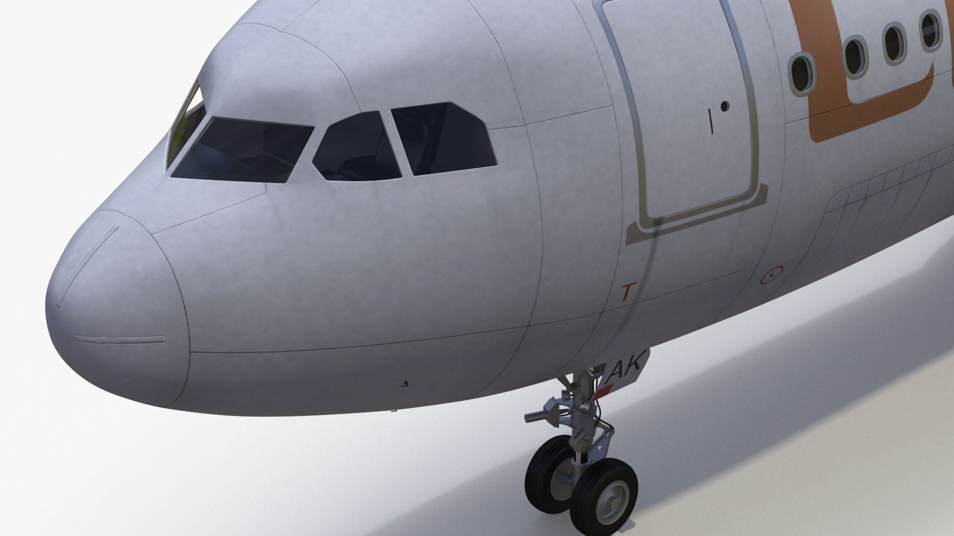 3D Emirates Airline Commercial Aircraft Airbus A330-200 Rigged for Cinema 4D model