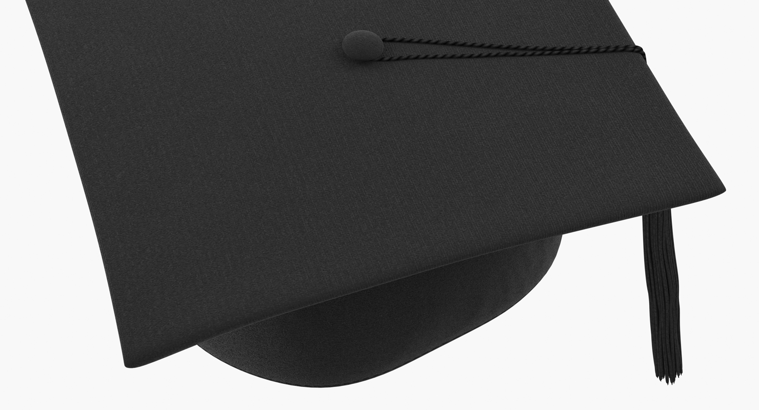 3D Graduation Cap with Tassel