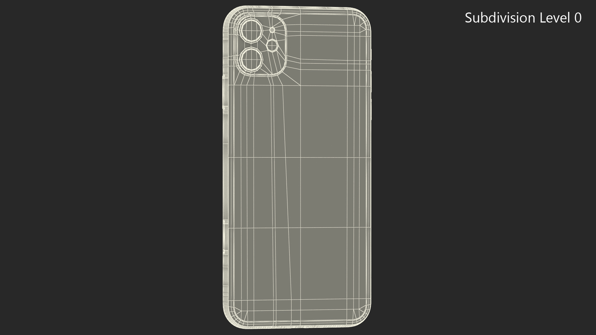 3D model iPhone 11 Green