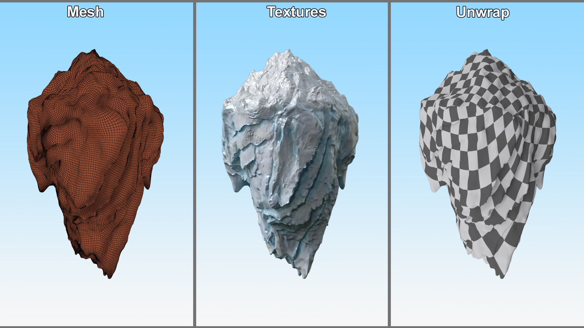 Iceberg 3D model