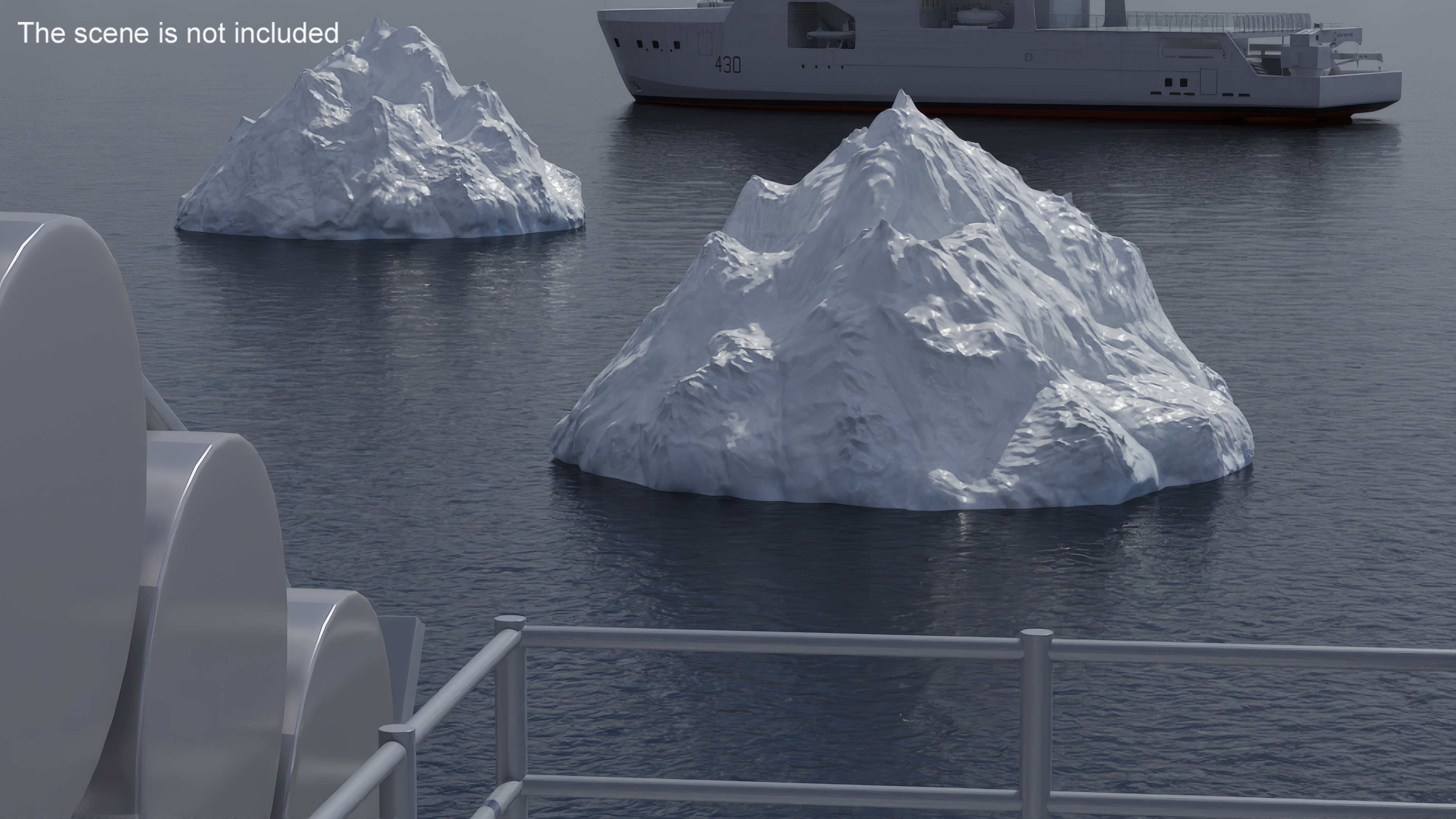 Iceberg 3D model