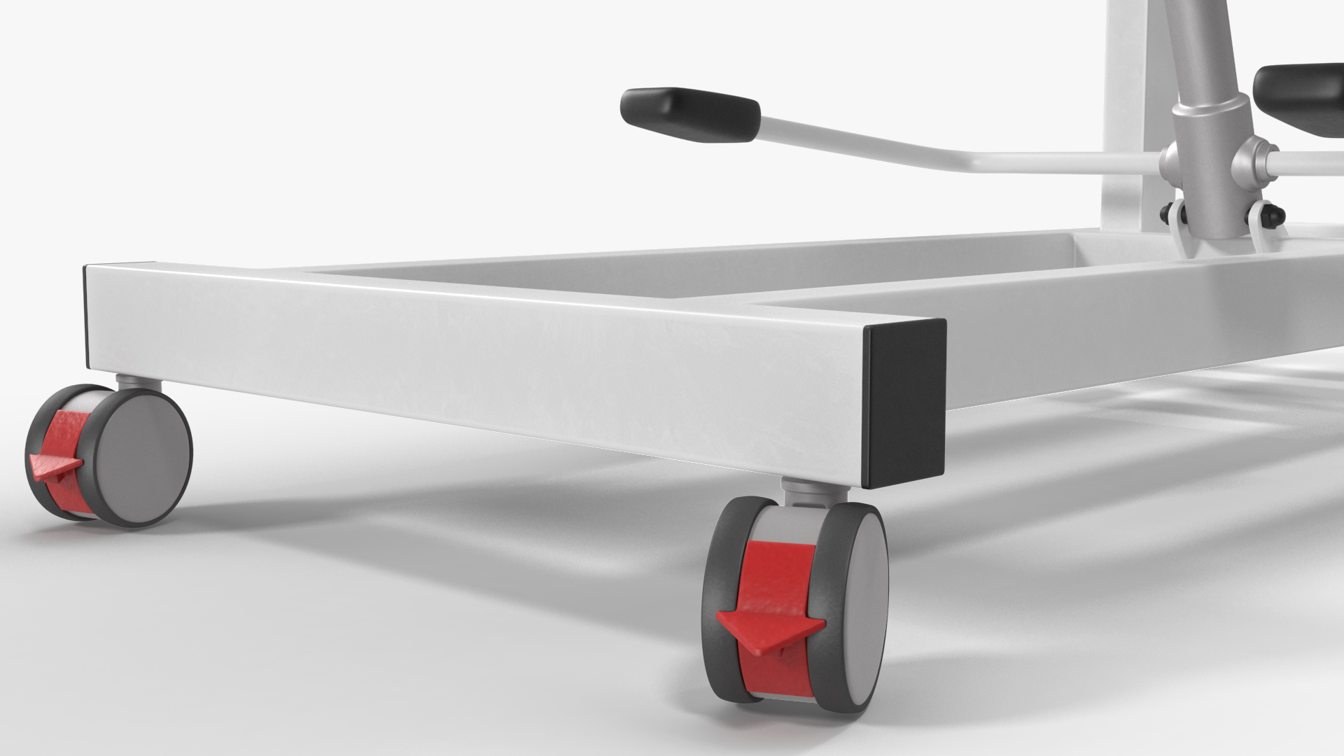 3D model Veterinary Table Red