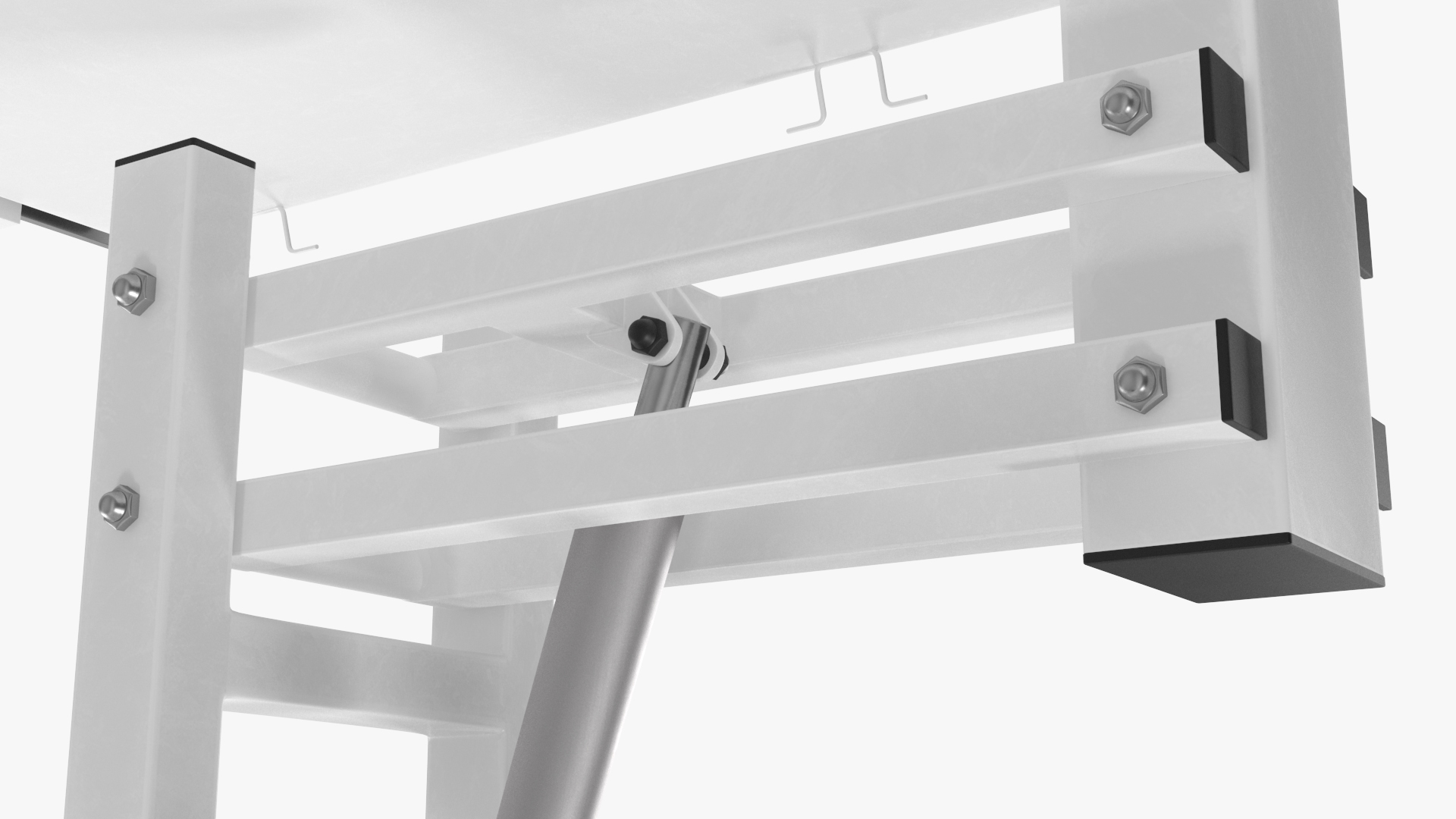 3D model Veterinary Table Red
