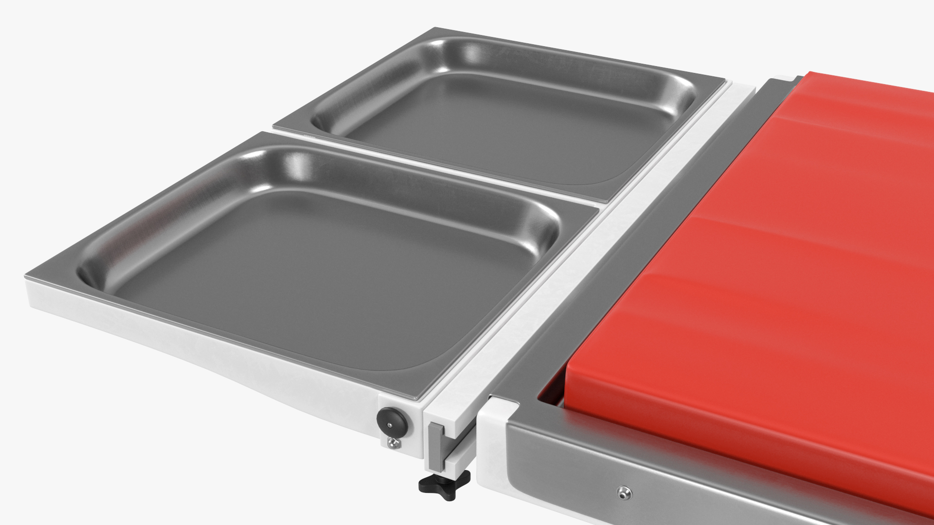 3D model Veterinary Table Red