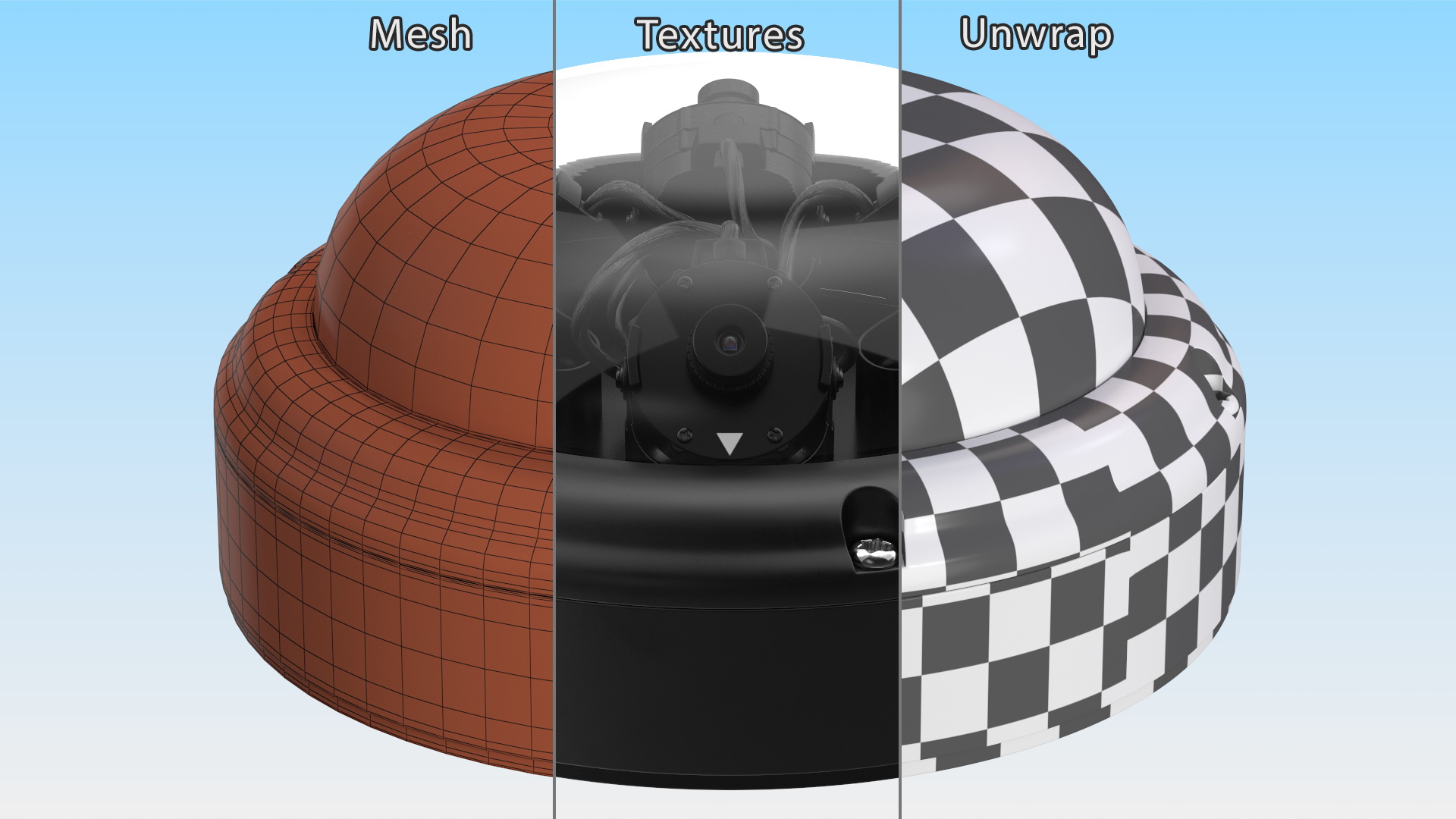 3D Black Corps Multi Sensor Camera Tyco