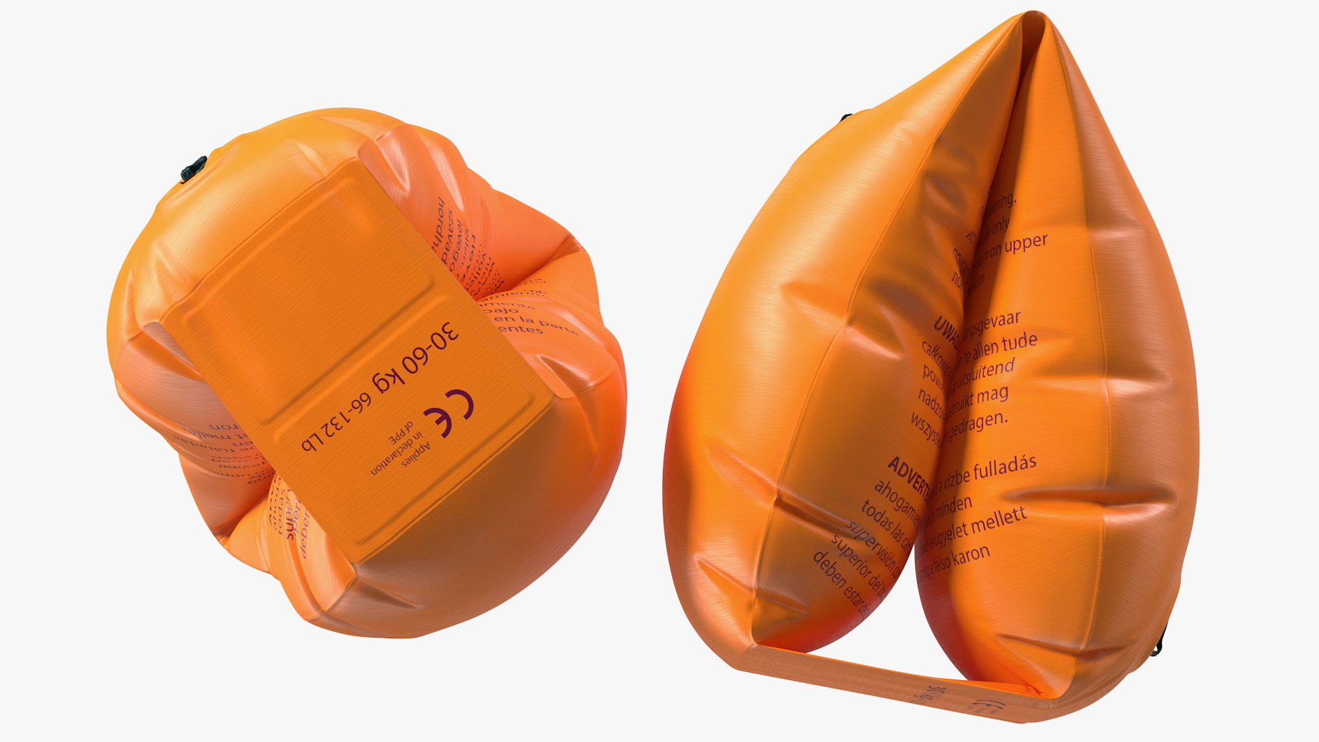 3D Inflatable Swimming Armbands model