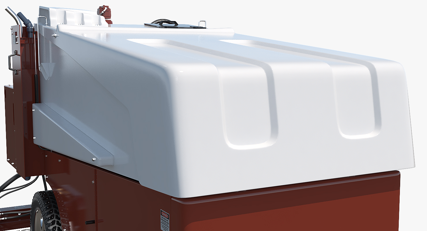 3D Ice Resurfacing Machine model