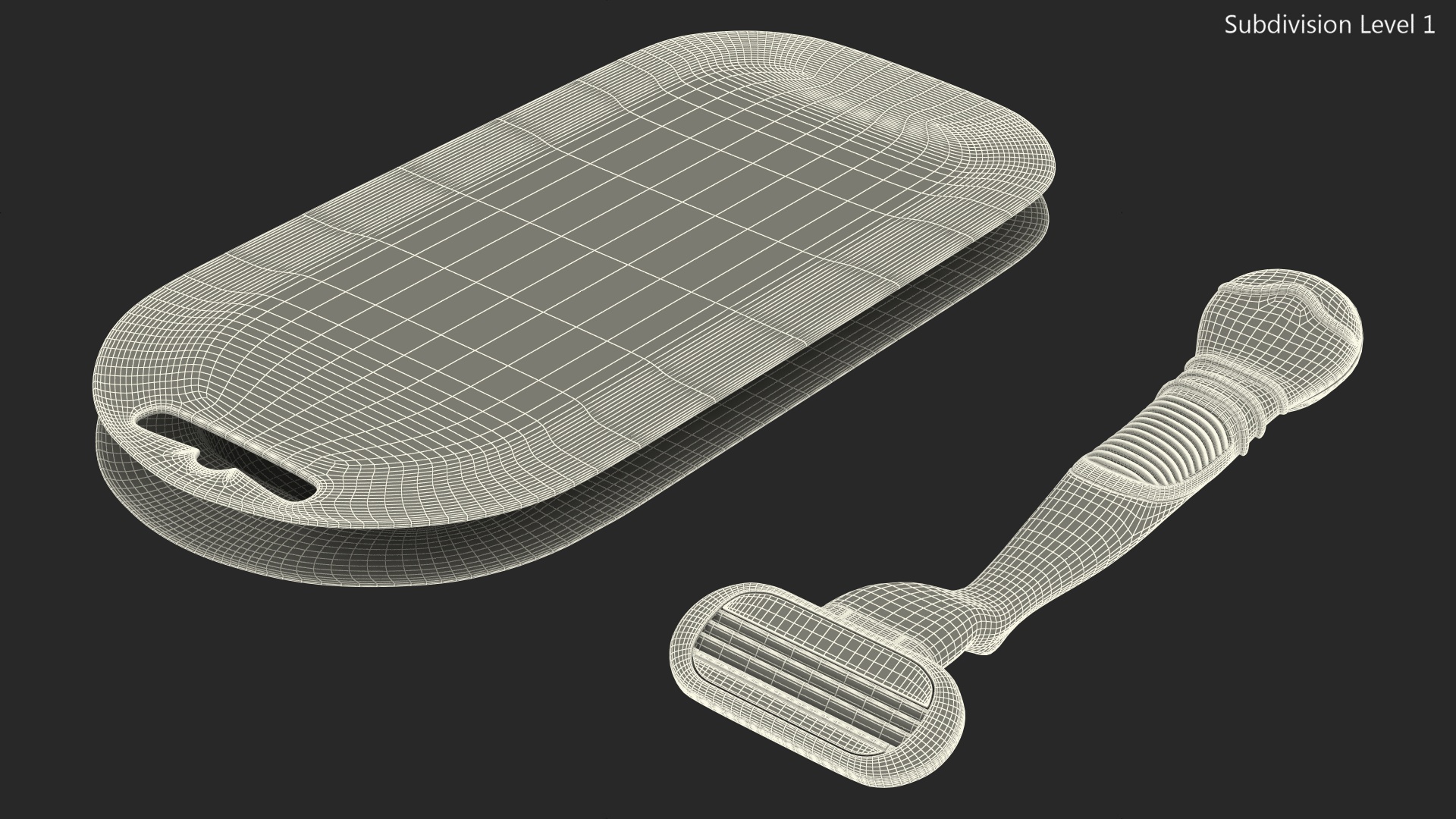 3D Razor Gillette Venus with Package model