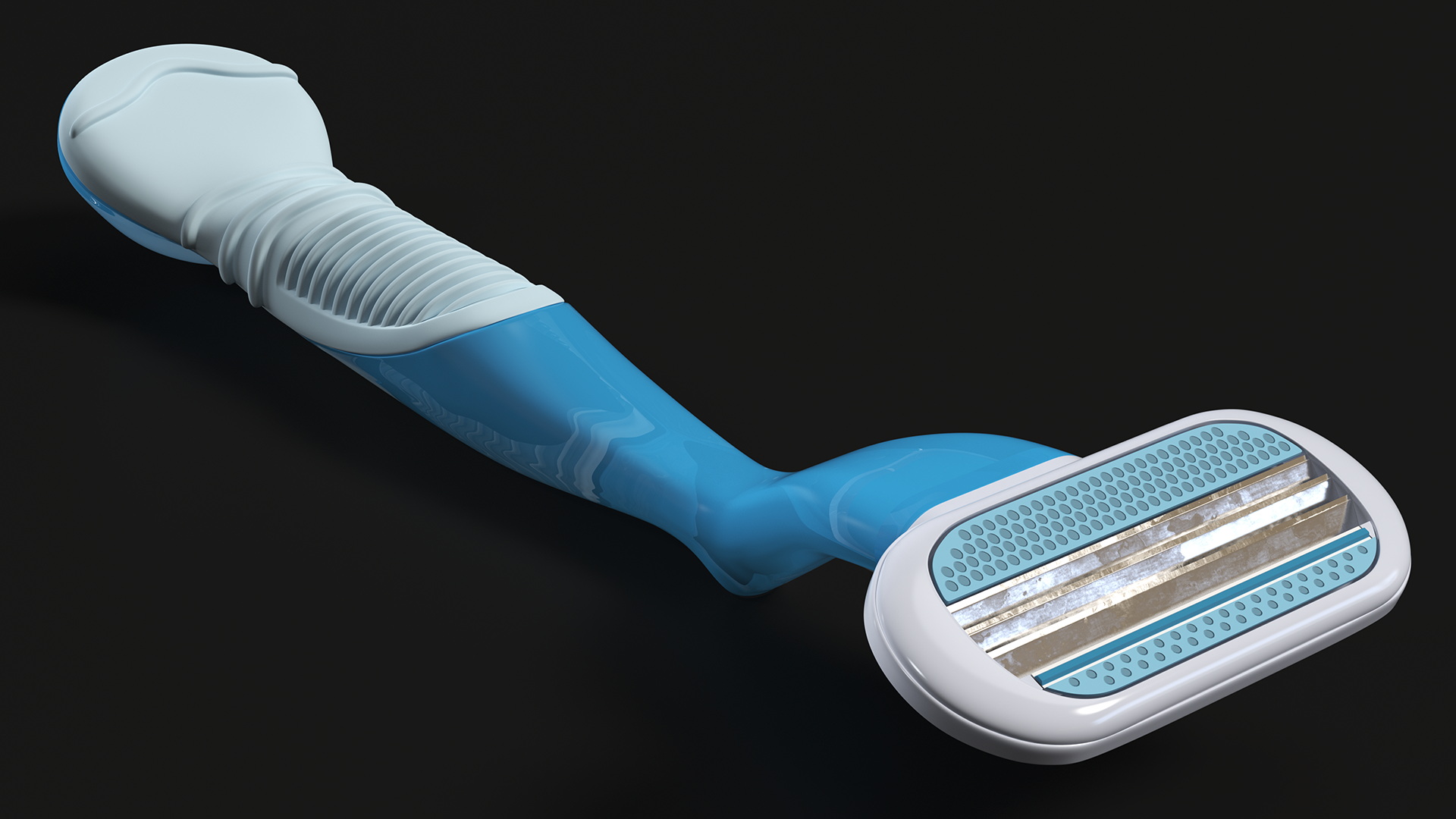 3D Razor Gillette Venus with Package model