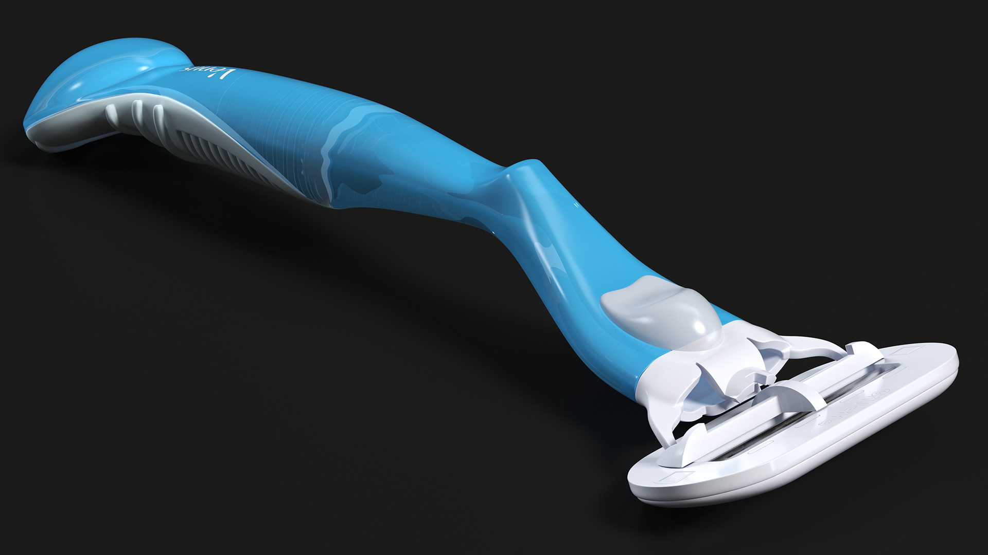 3D Razor Gillette Venus with Package model