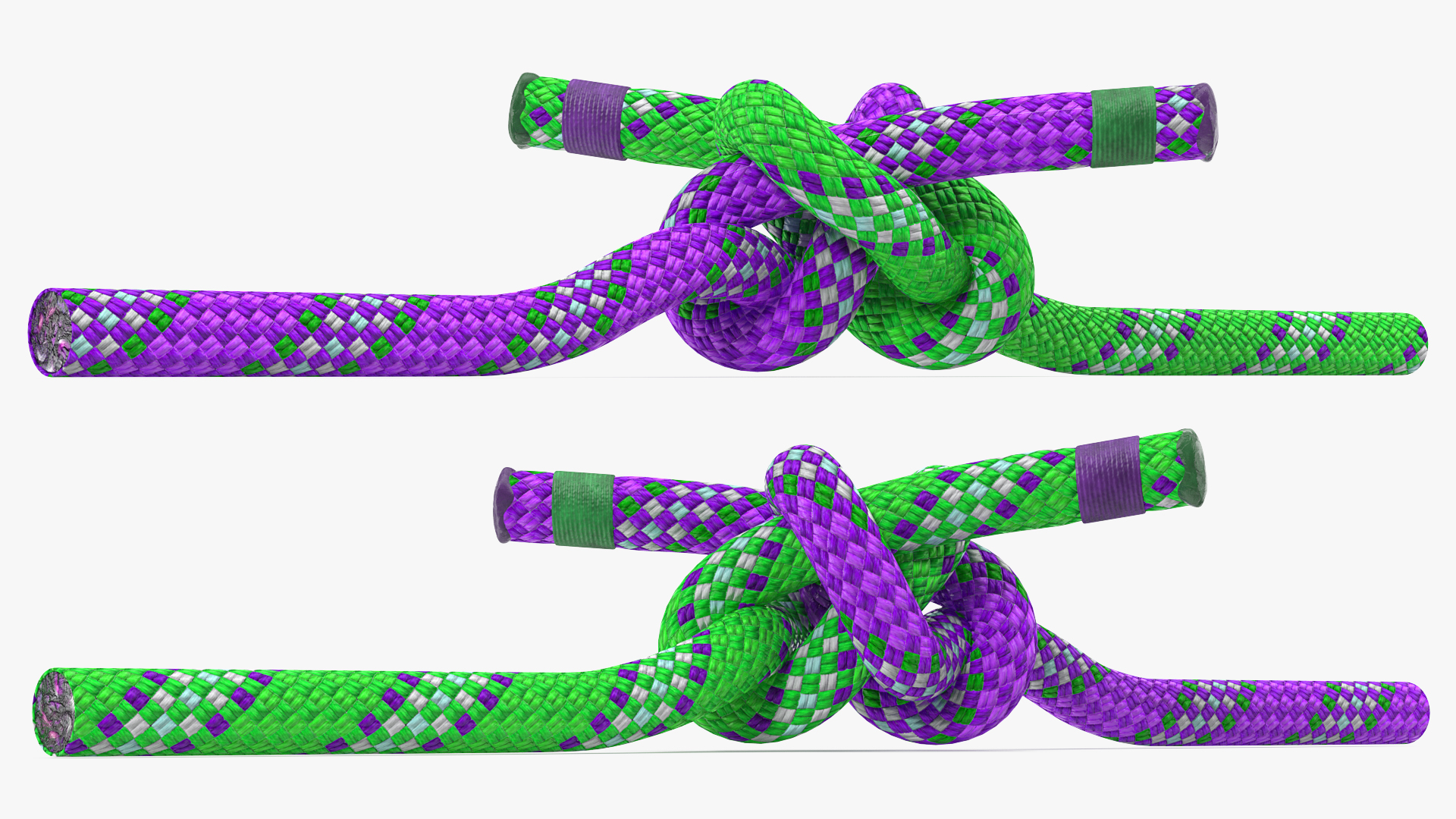 Carrick Bend Knot 3D