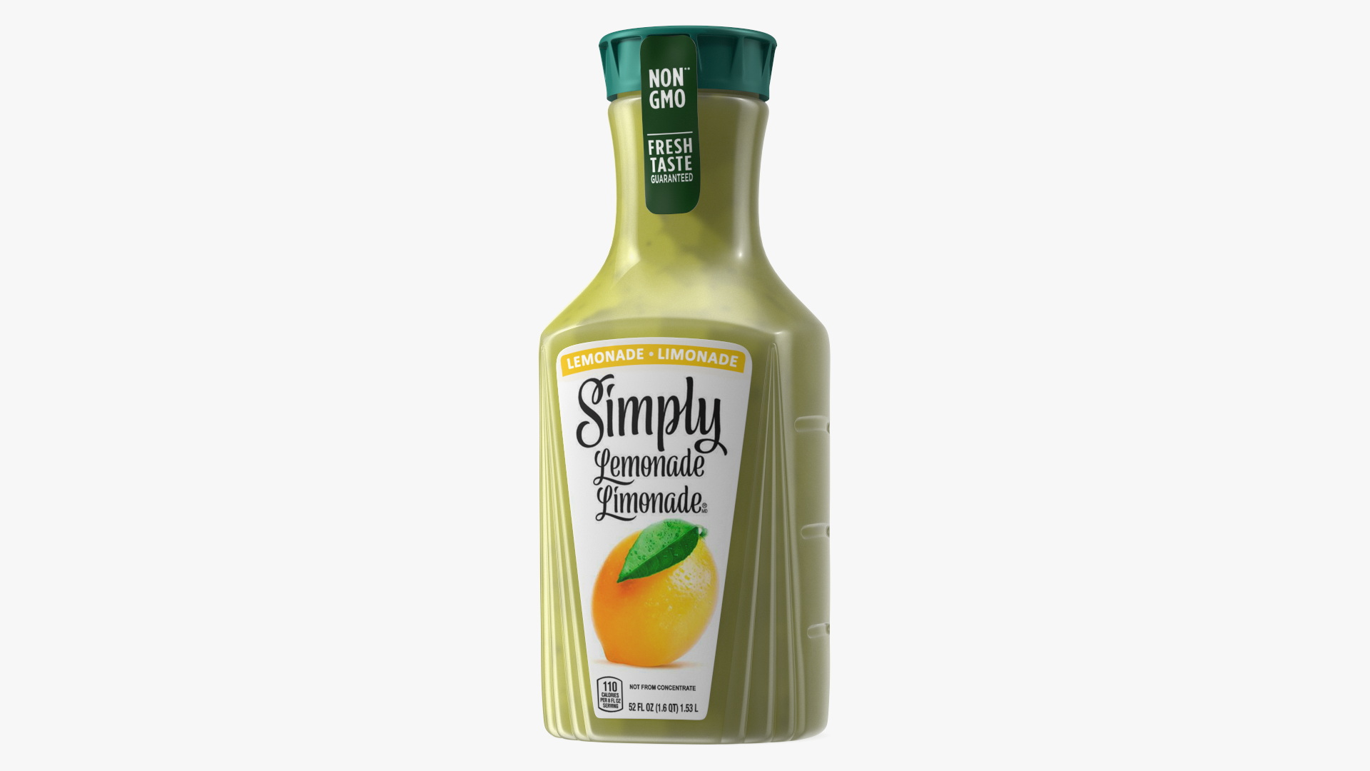 Lemon Drink Simply Lemonade 3D