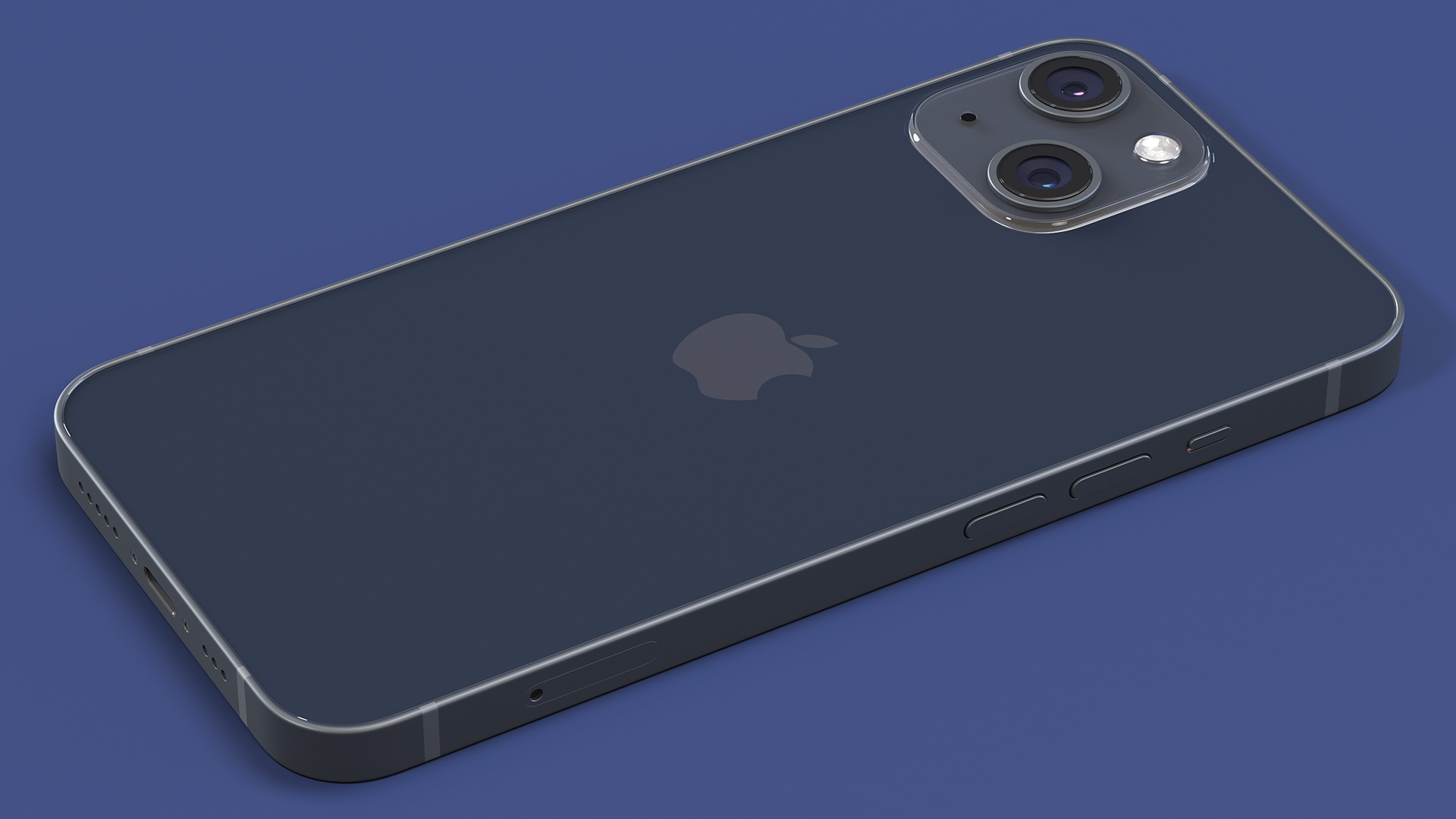 Apple iPhone 14 Midnight 3D model
