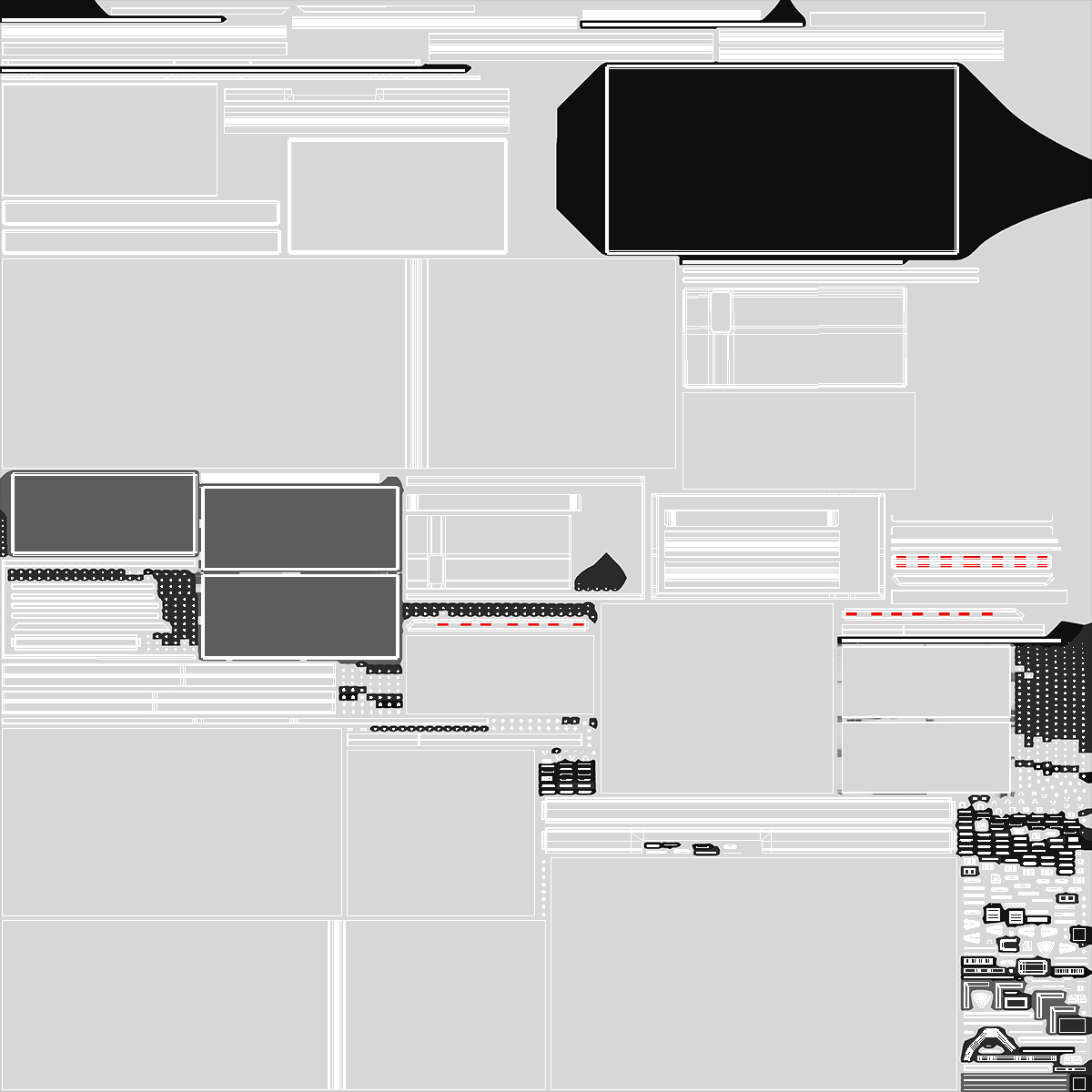 Modern Electric Truck Black 3D