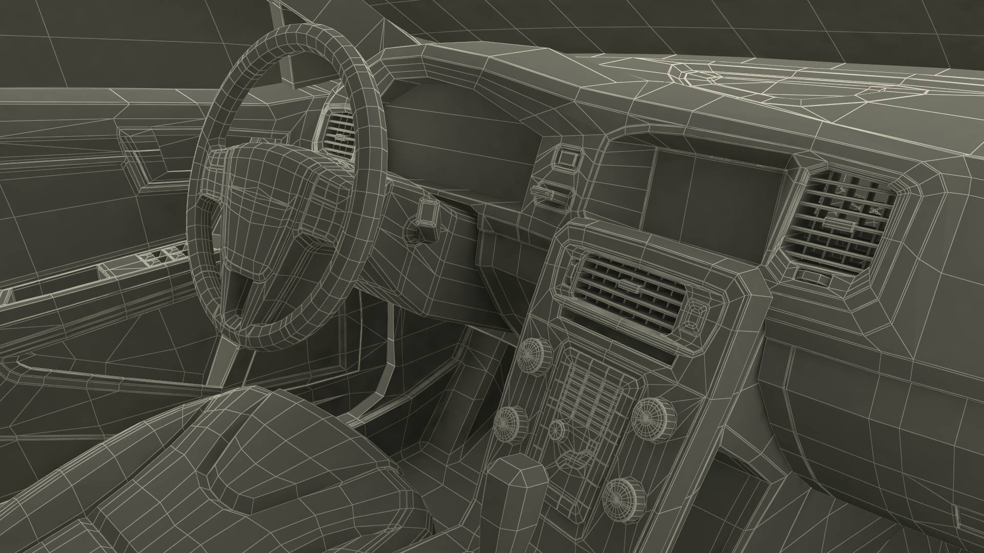 3D model Executive Sedan