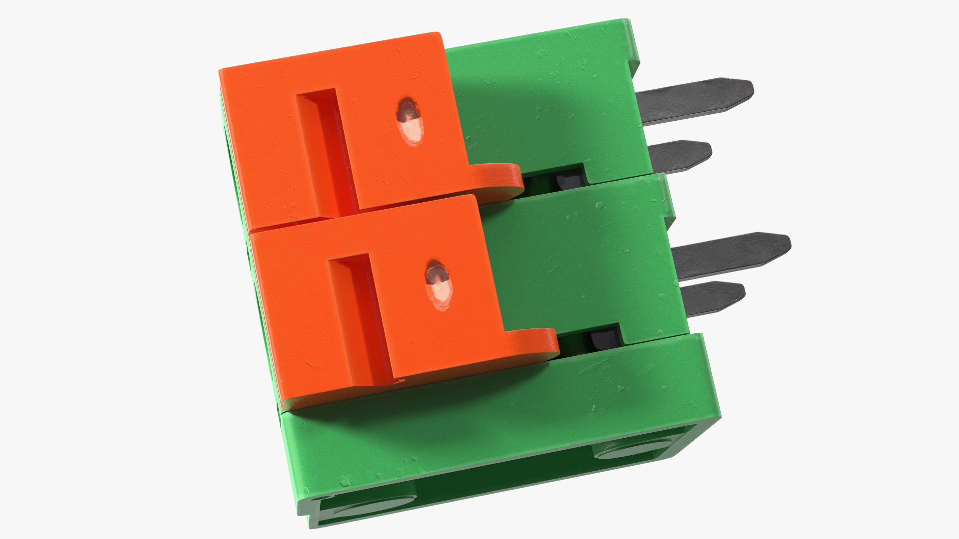 Screwless Terminal Block 3D model