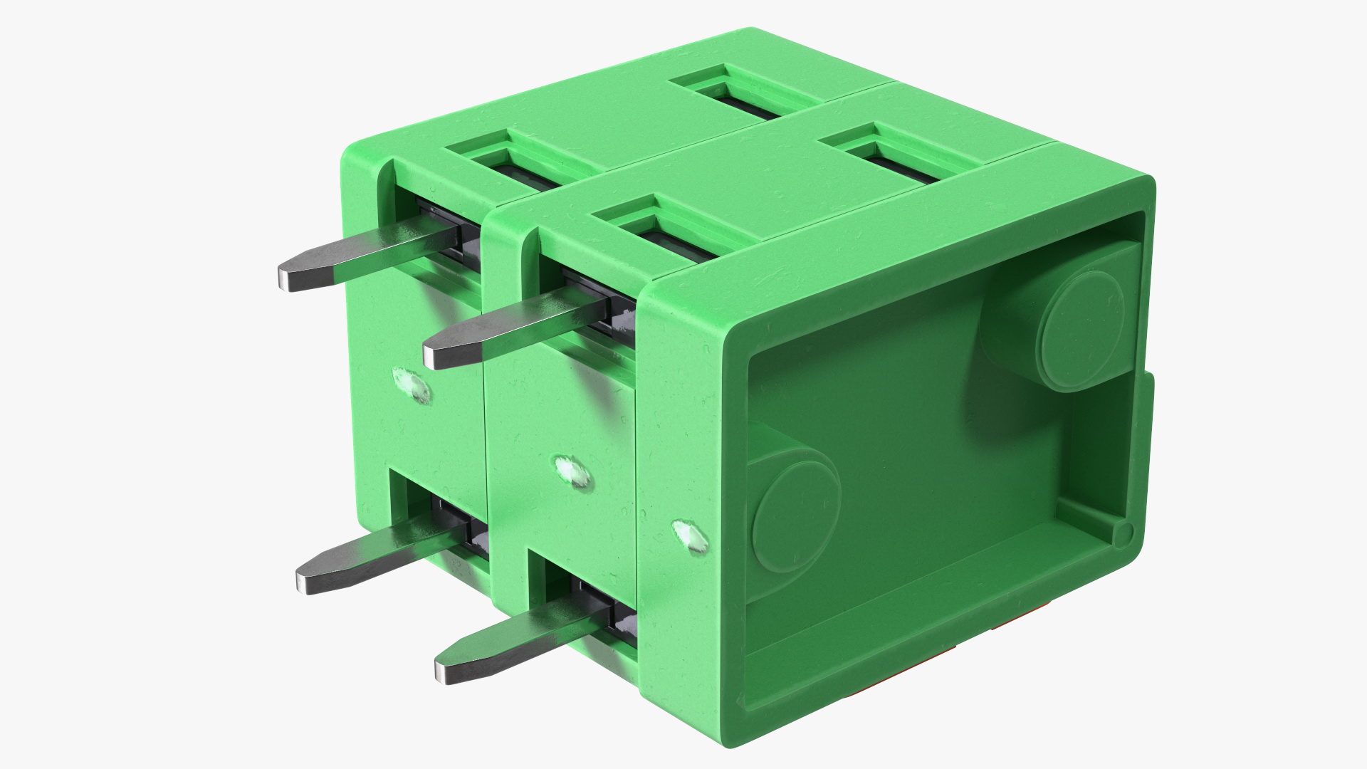 Screwless Terminal Block 3D model